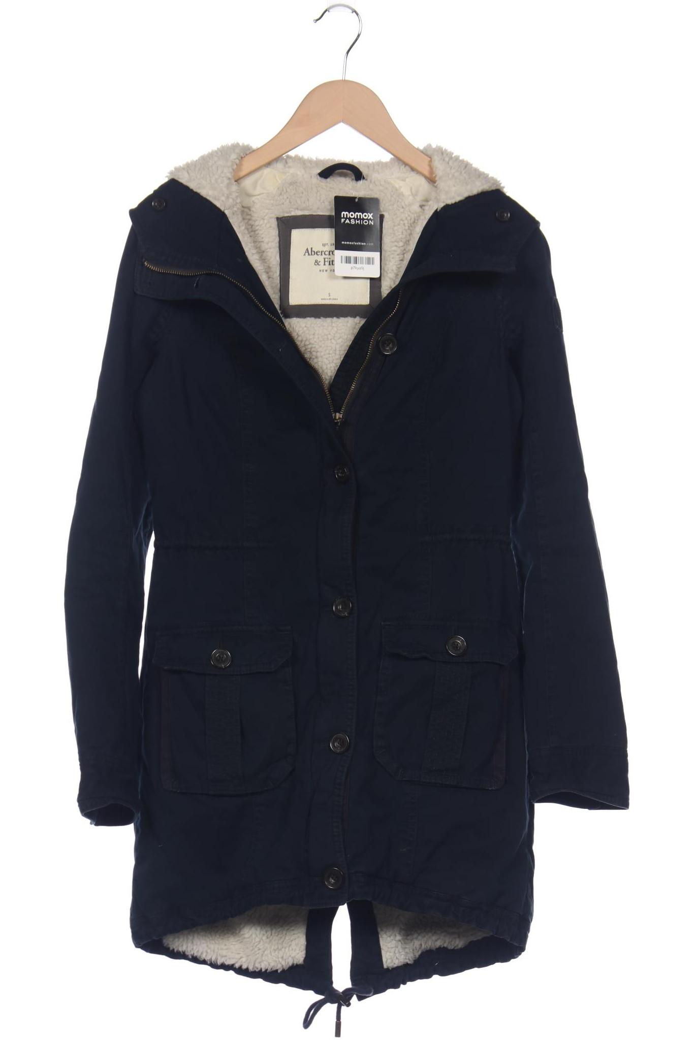 

Abercrombie & Fitch Damen Mantel, marineblau