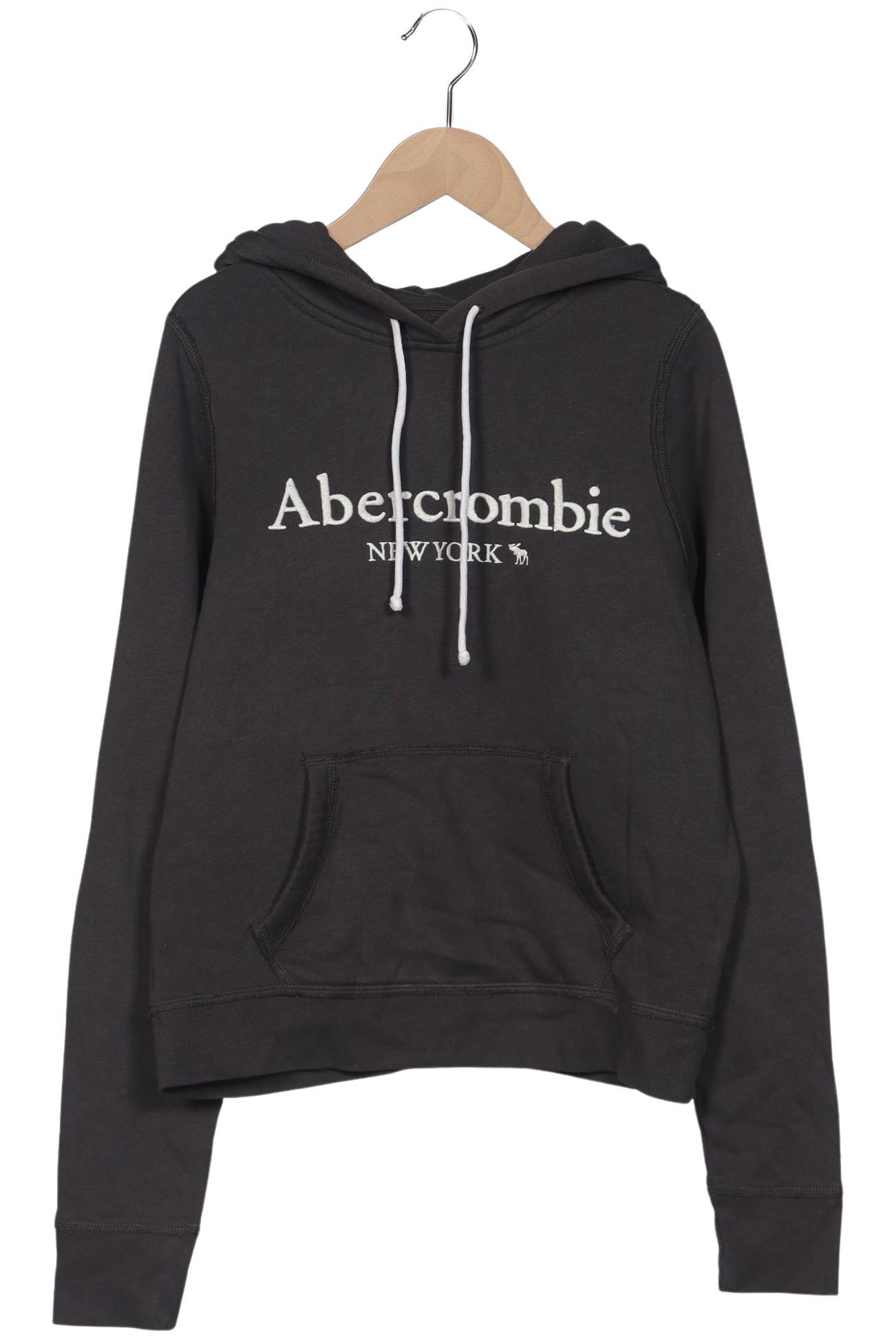 

Abercrombie & Fitch Damen Kapuzenpullover, grau, Gr. 34