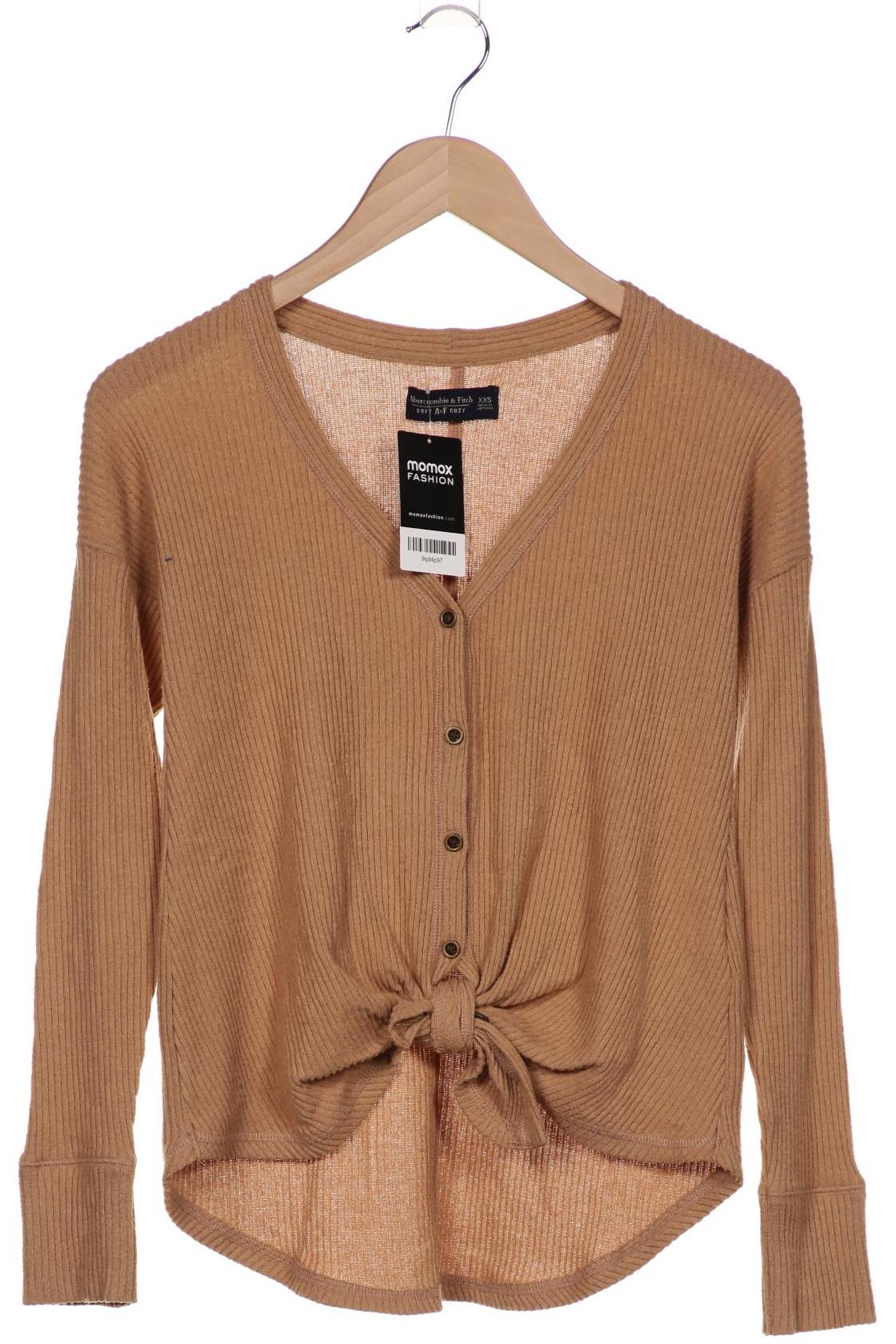 

Abercrombie & Fitch Damen Strickjacke, beige, Gr. 32