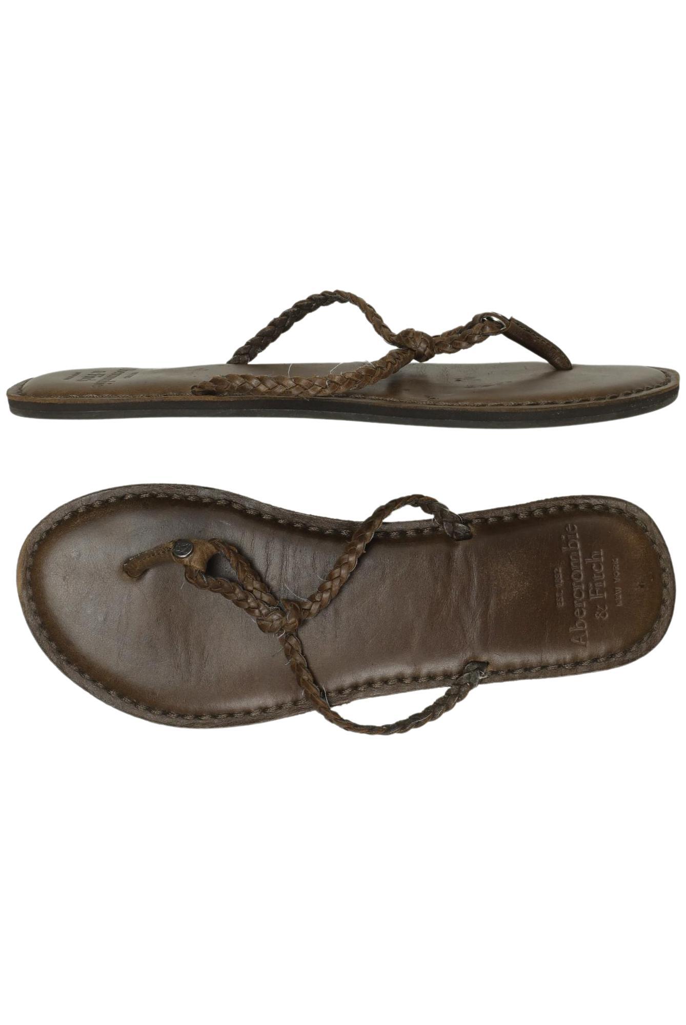 

Abercrombie & Fitch Damen Sandale, braun, Gr. 36