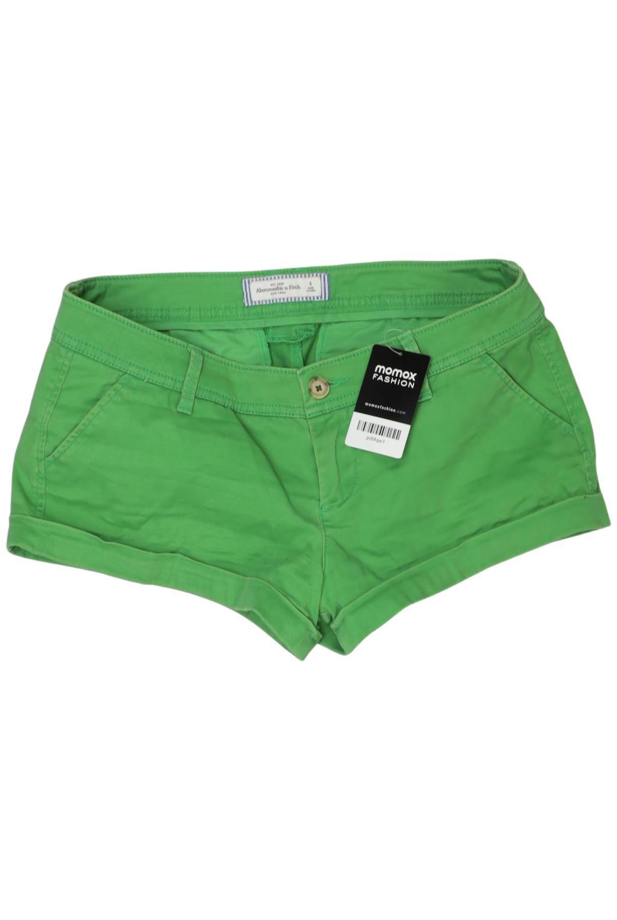 

Abercrombie & Fitch Damen Shorts, grün, Gr. 4