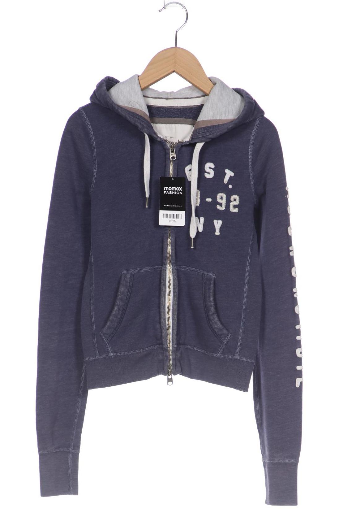 

Abercrombie & Fitch Damen Kapuzenpullover, marineblau