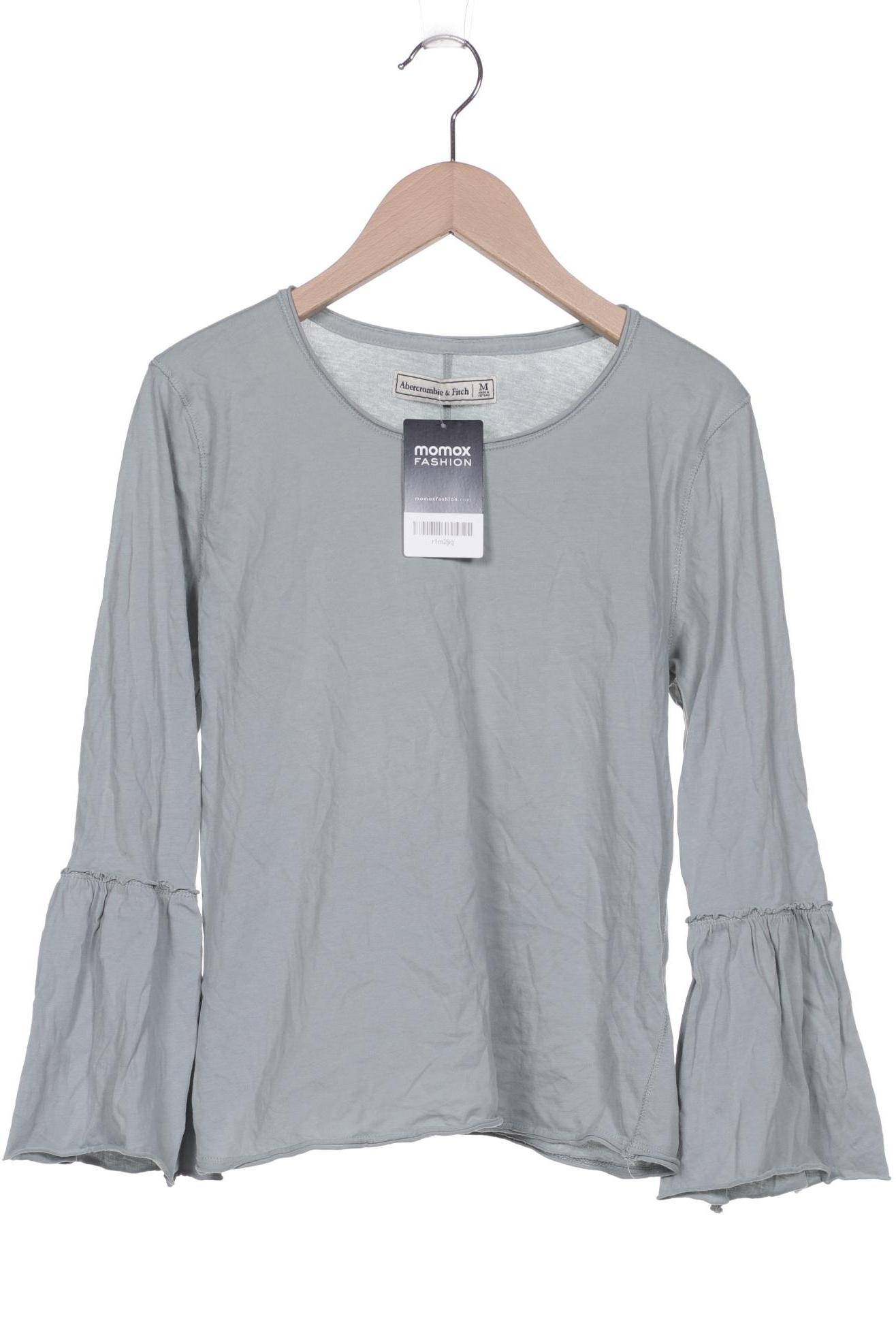 

Abercrombie & Fitch Damen Langarmshirt, hellgrün, Gr. 38