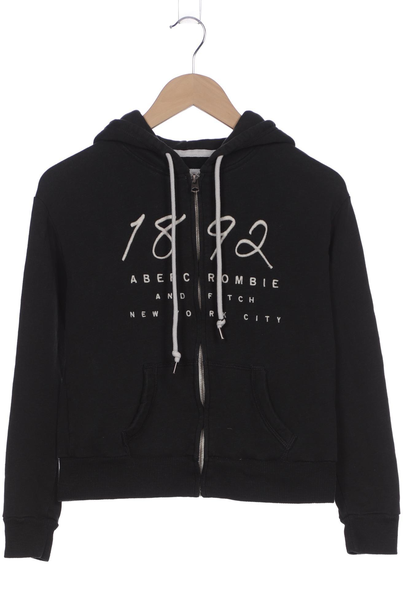 

Abercrombie & Fitch Damen Kapuzenpullover, schwarz, Gr. 34