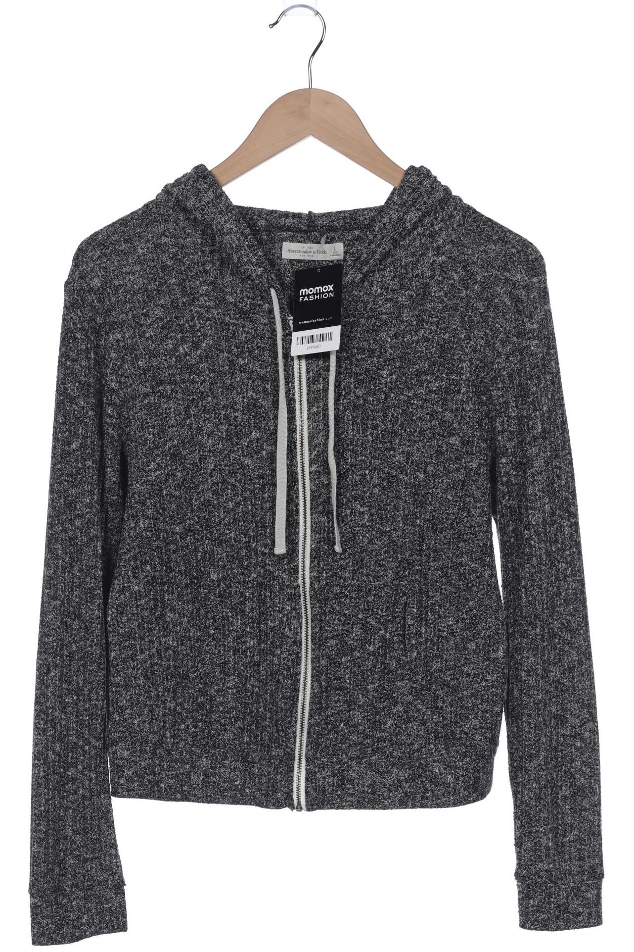 

Abercrombie & Fitch Damen Kapuzenpullover, grau