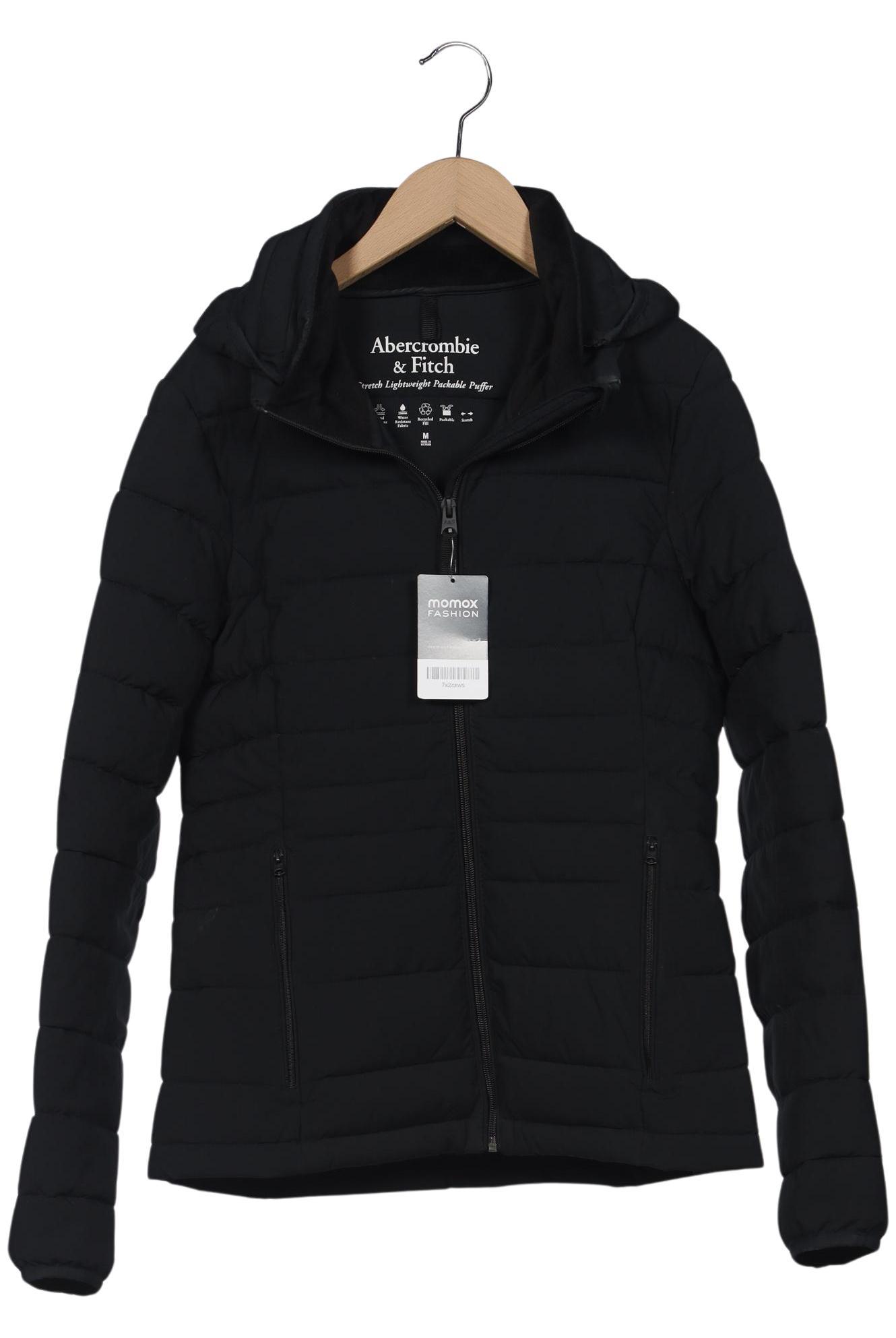 

Abercrombie & Fitch Damen Jacke, schwarz, Gr. 38