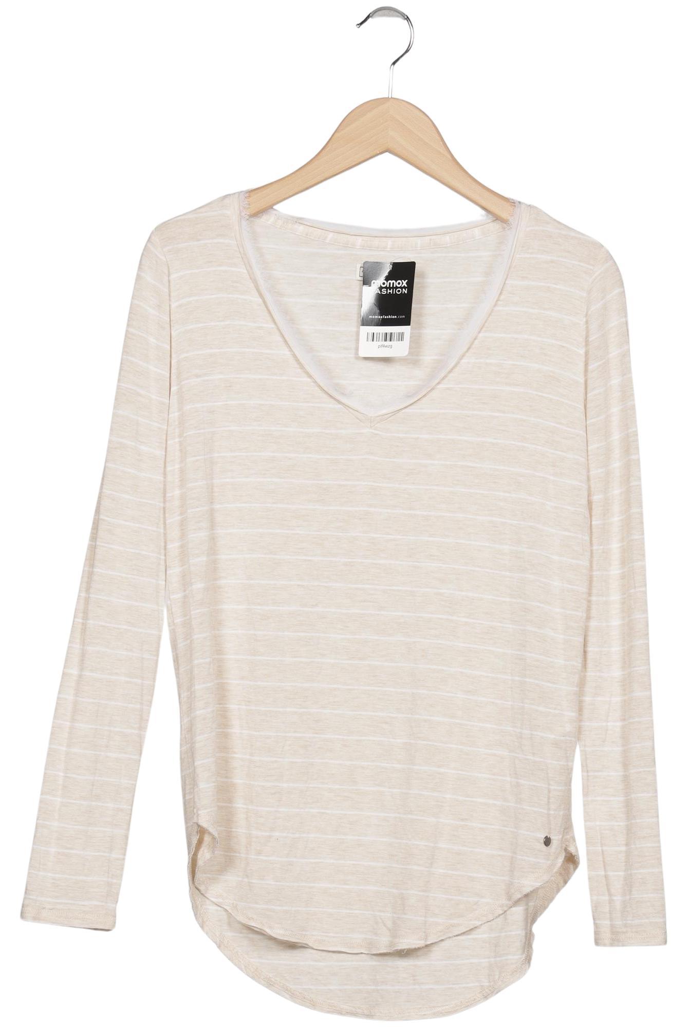 

Abercrombie & Fitch Damen Langarmshirt, beige, Gr. 36