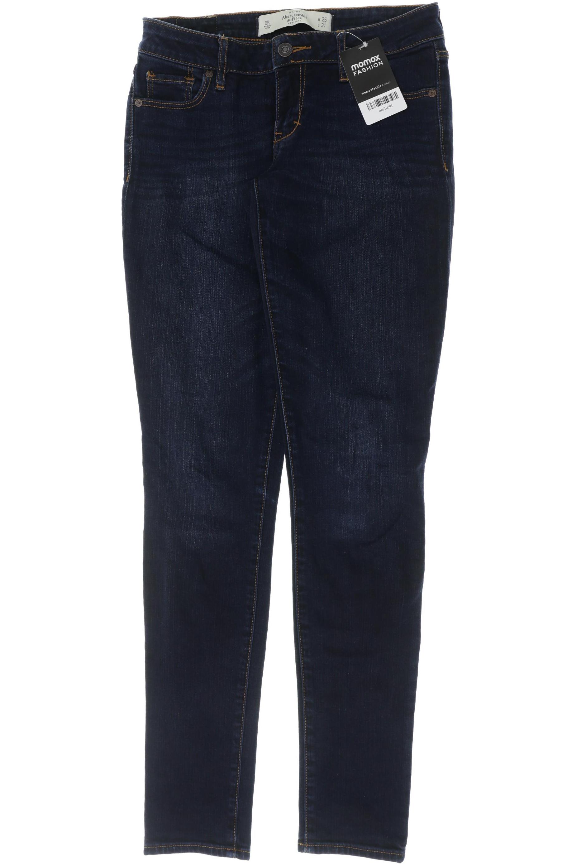 

Abercrombie & Fitch Damen Jeans, marineblau, Gr. 25
