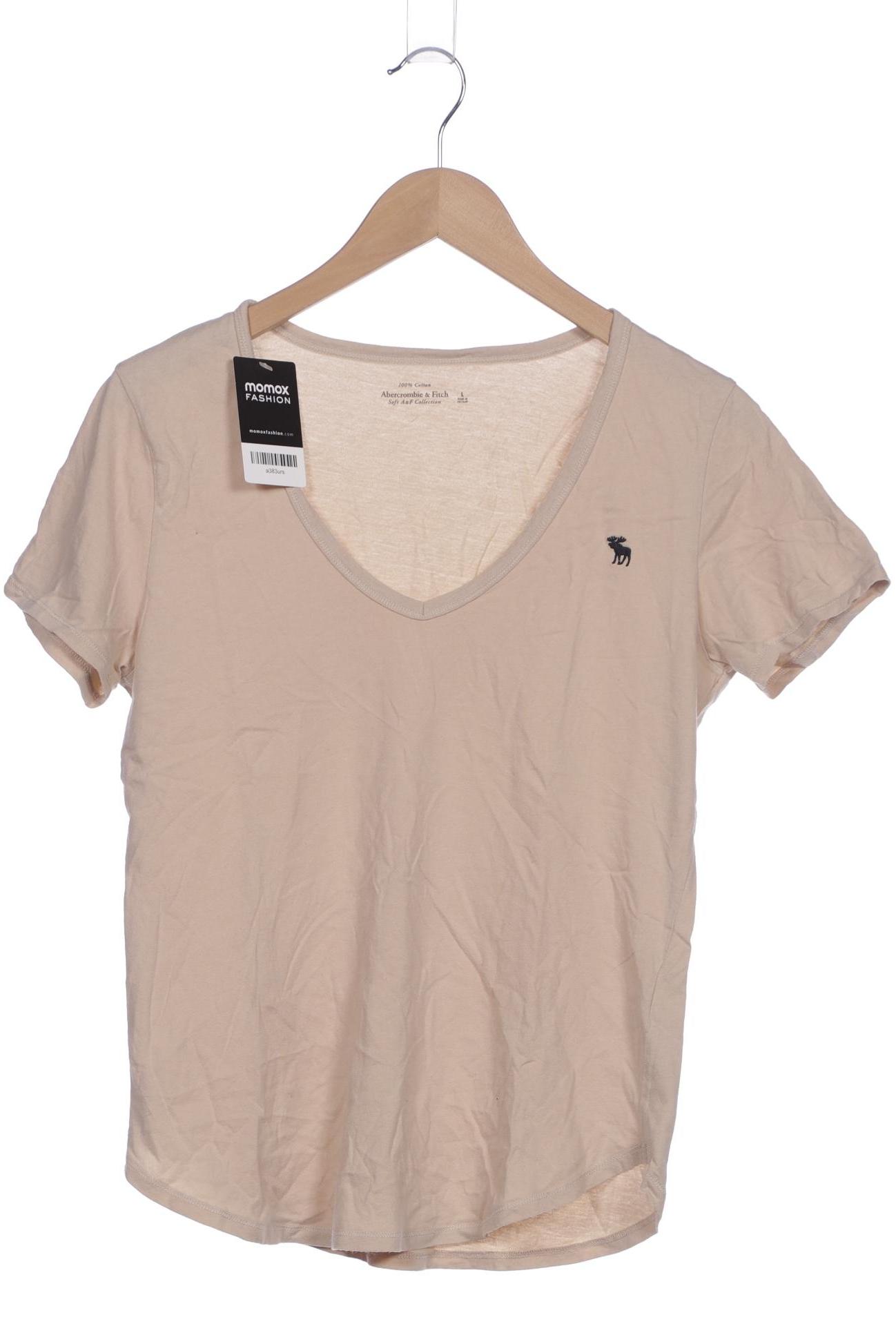 

Abercrombie & Fitch Damen T-Shirt, beige, Gr. 42
