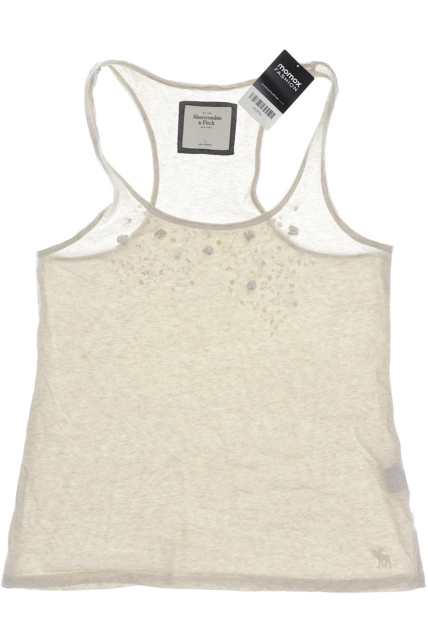 

Abercrombie & Fitch Damen Top, beige, Gr. 42