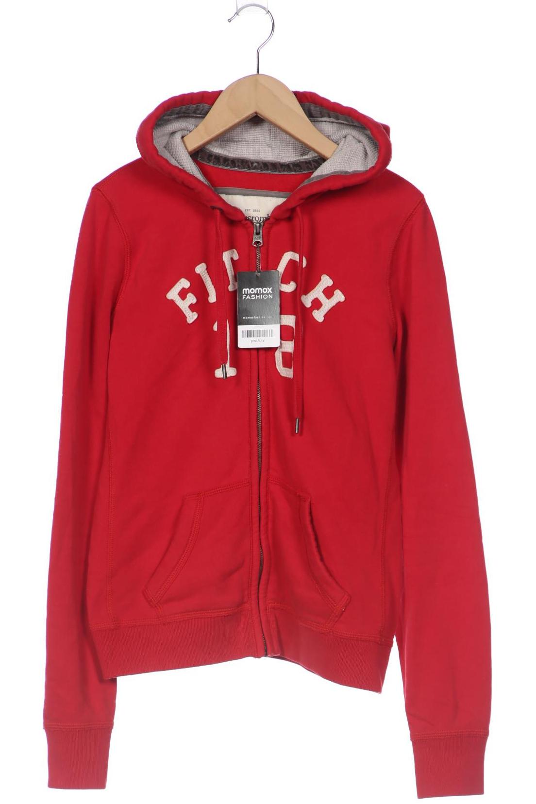 

Abercrombie & Fitch Damen Kapuzenpullover, rot