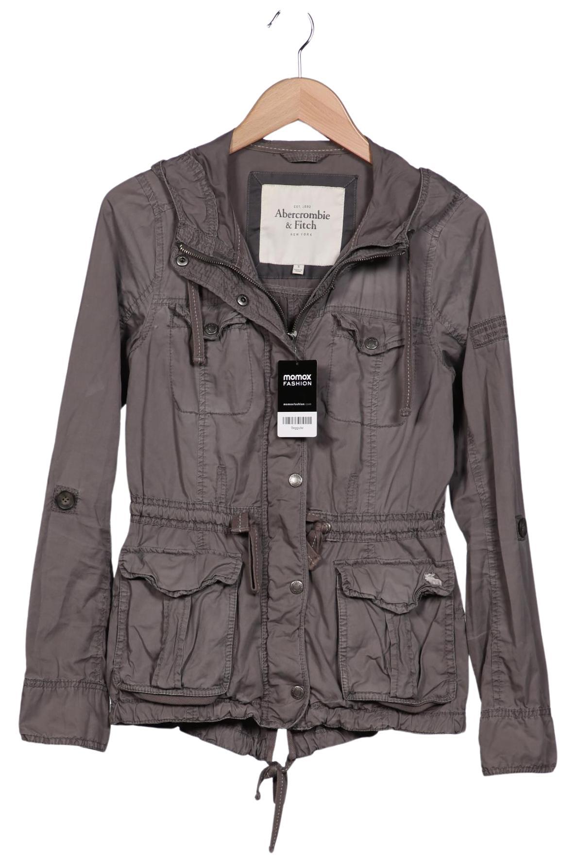 

Abercrombie & Fitch Damen Jacke, grau, Gr. 36