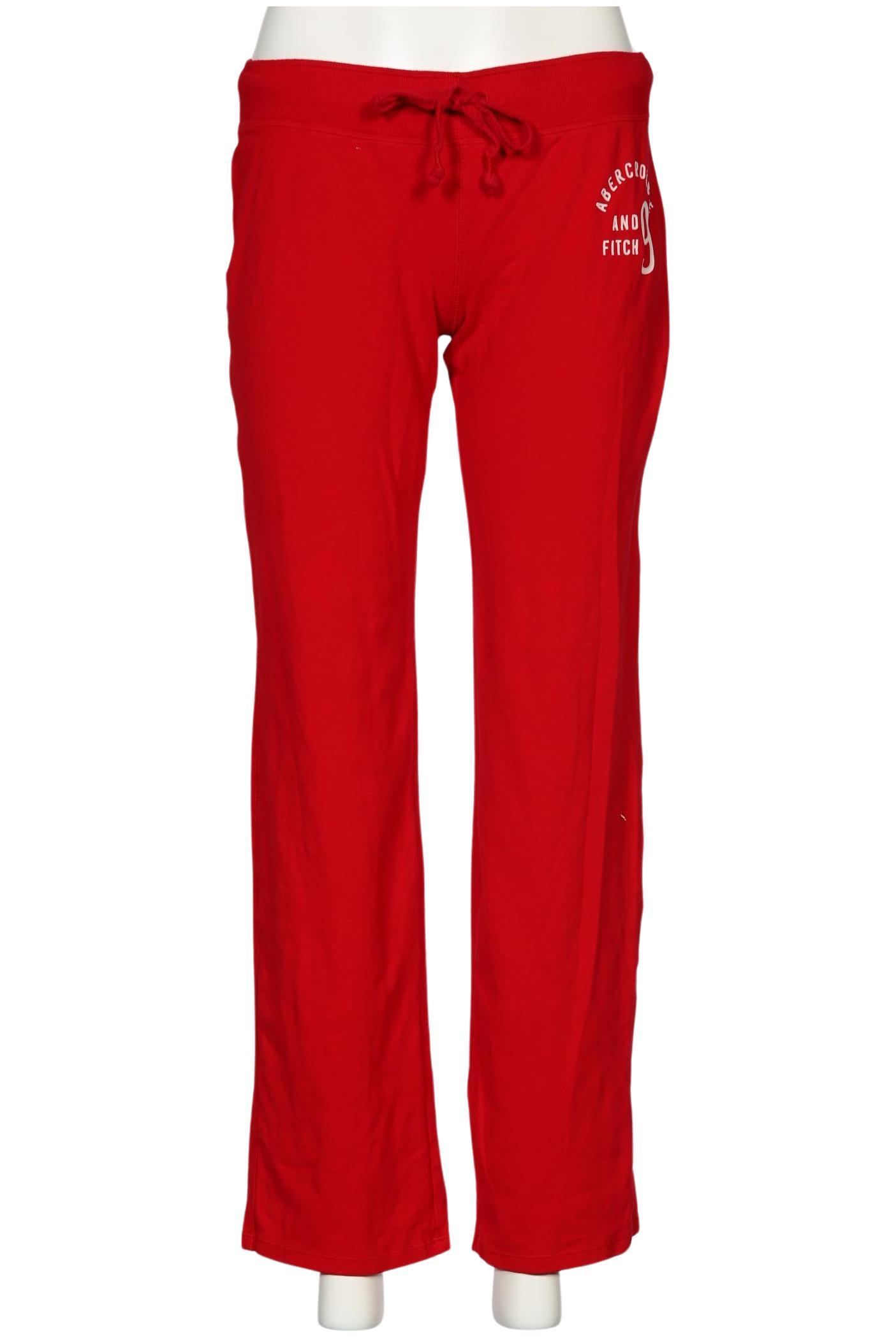 

Abercrombie & Fitch Damen Stoffhose, rot, Gr. 0