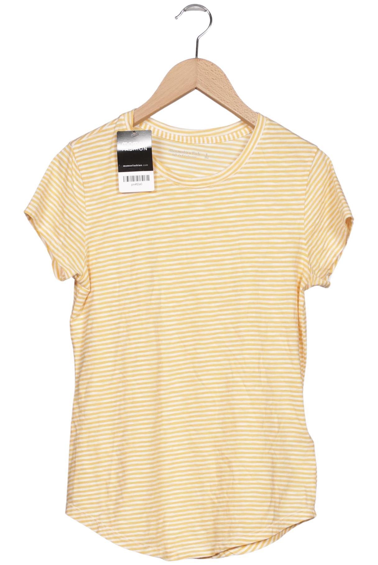 

Abercrombie & Fitch Damen T-Shirt, gelb, Gr. 36