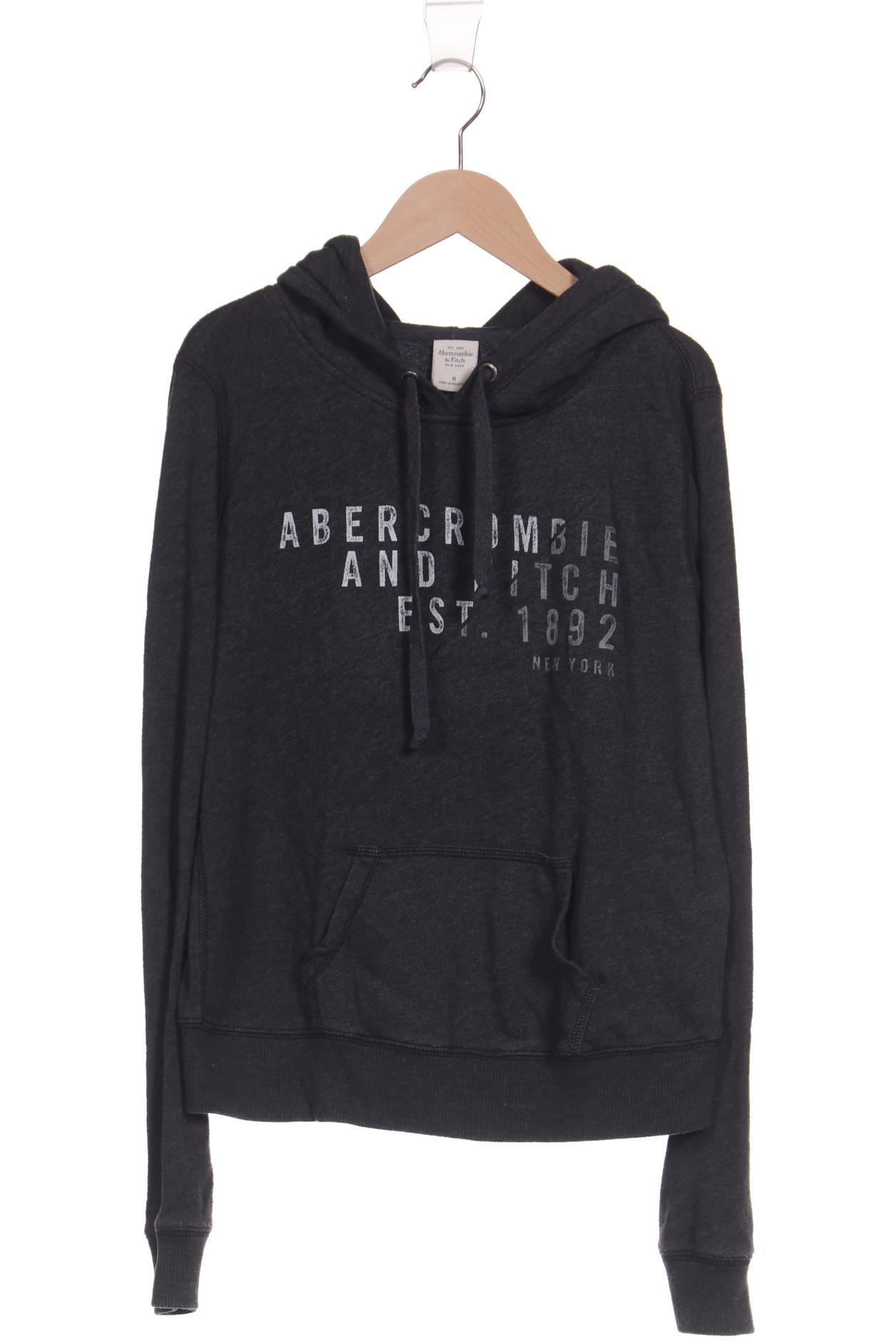 

Abercrombie & Fitch Damen Kapuzenpullover, grau, Gr. 38