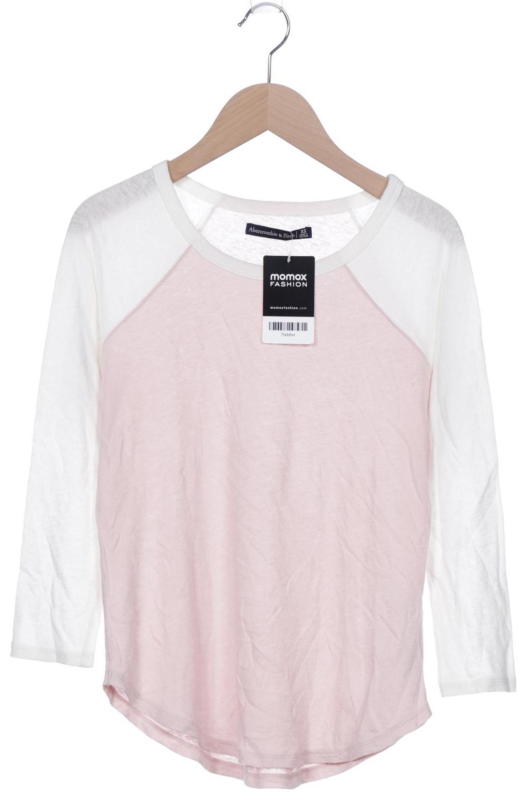 

Abercrombie & Fitch Damen Langarmshirt, pink, Gr. 34