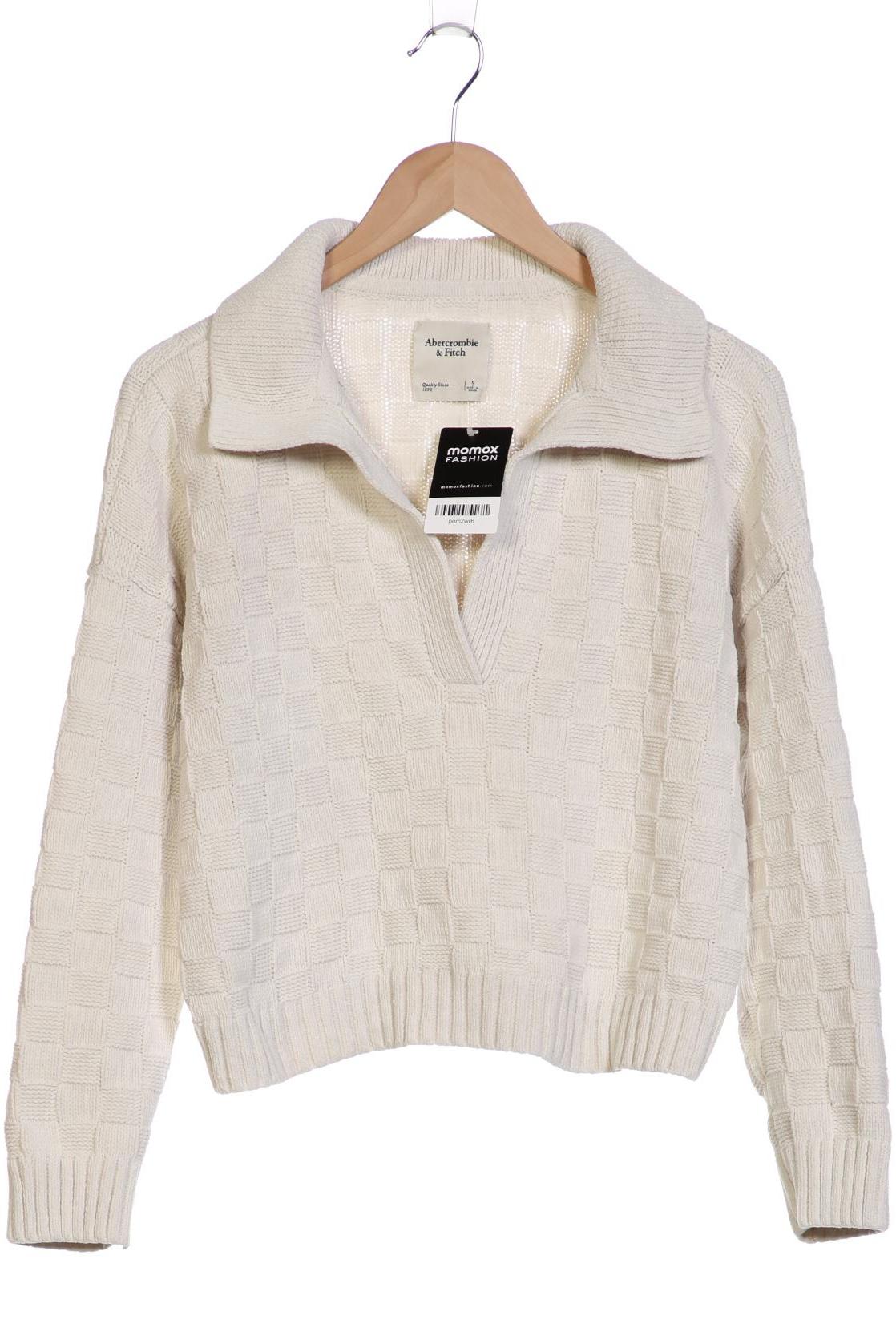 

Abercrombie & Fitch Damen Pullover, cremeweiß, Gr. 36