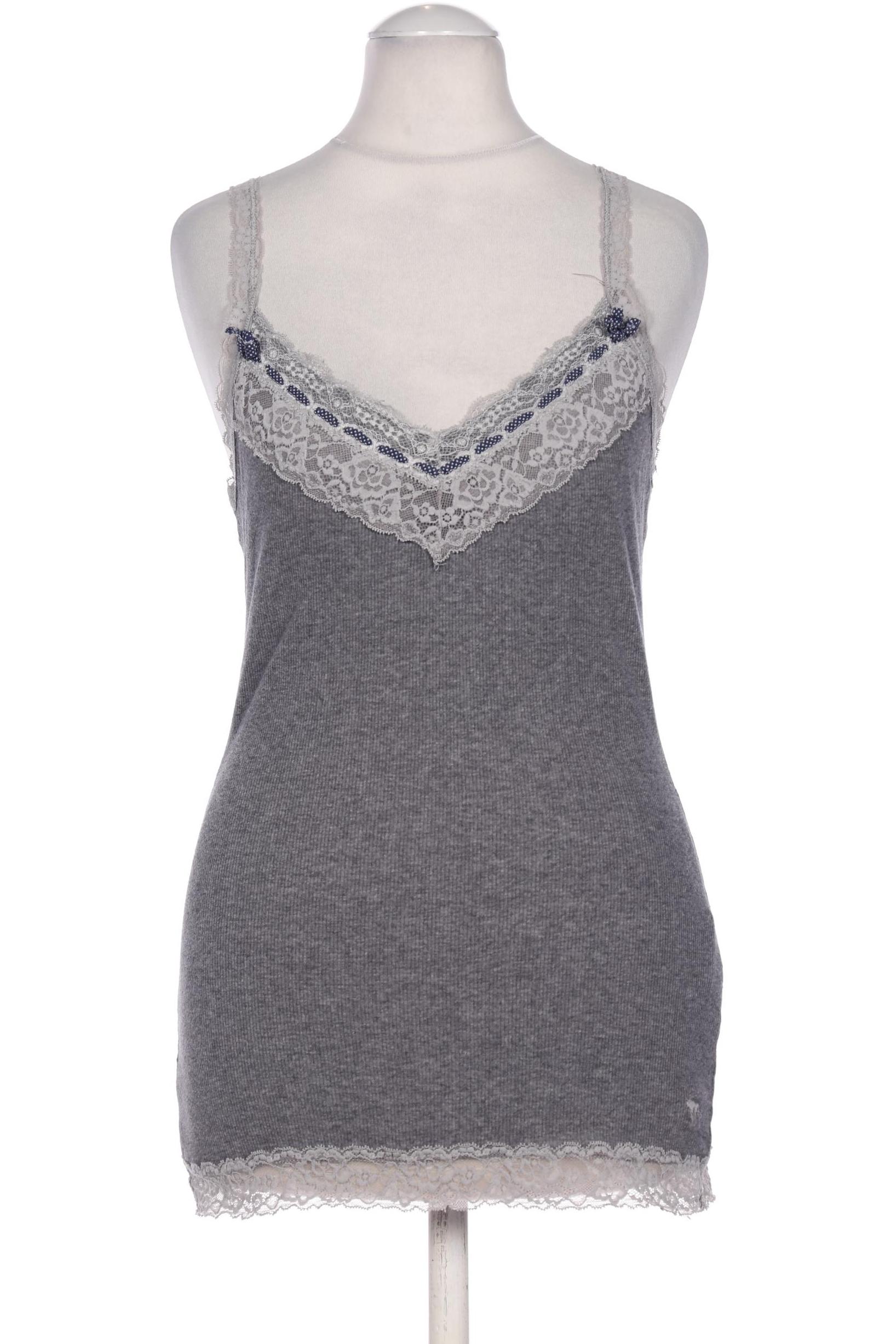 

Abercrombie & Fitch Damen Top, grau, Gr. 38