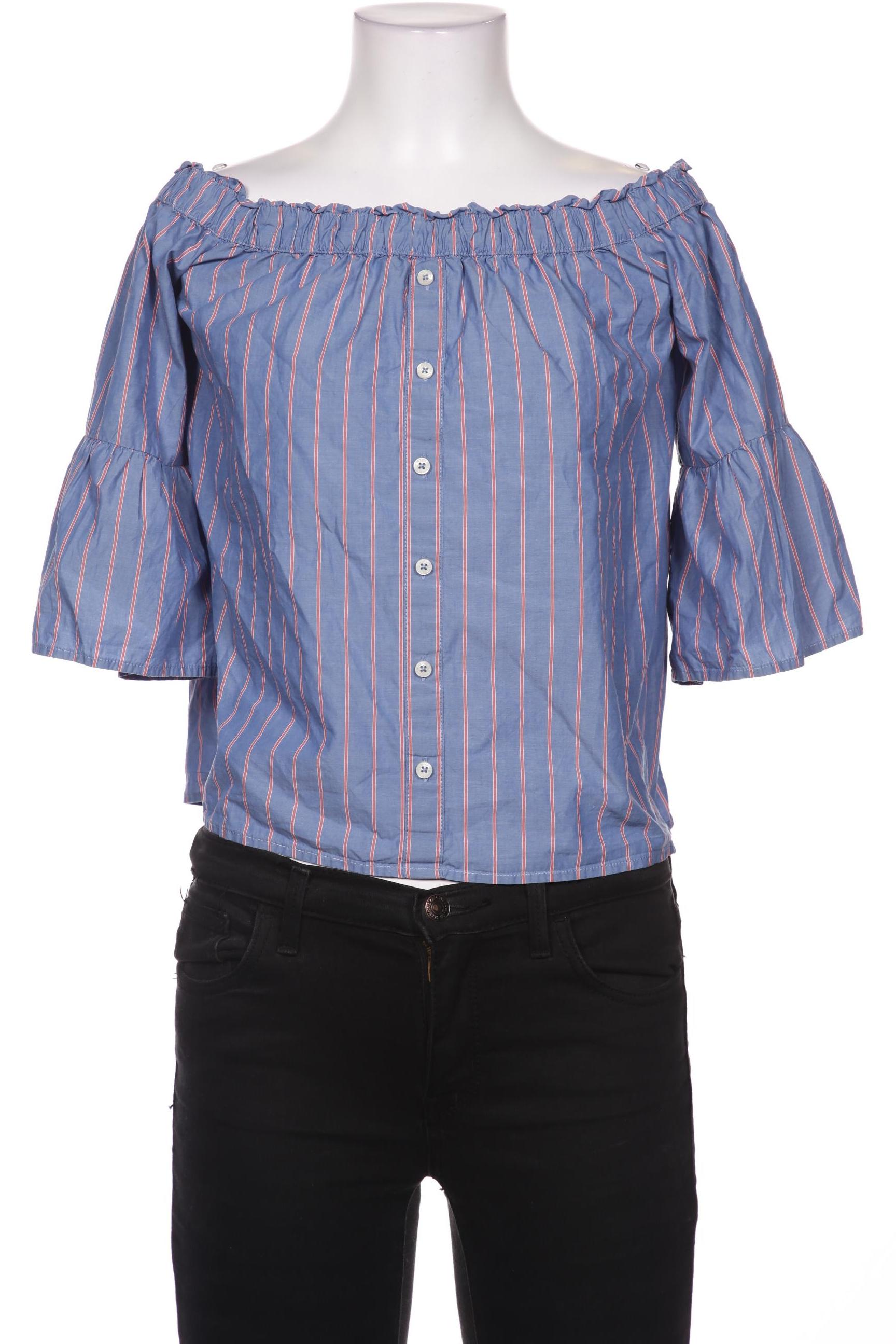

Abercrombie & Fitch Damen Bluse, blau, Gr. 34