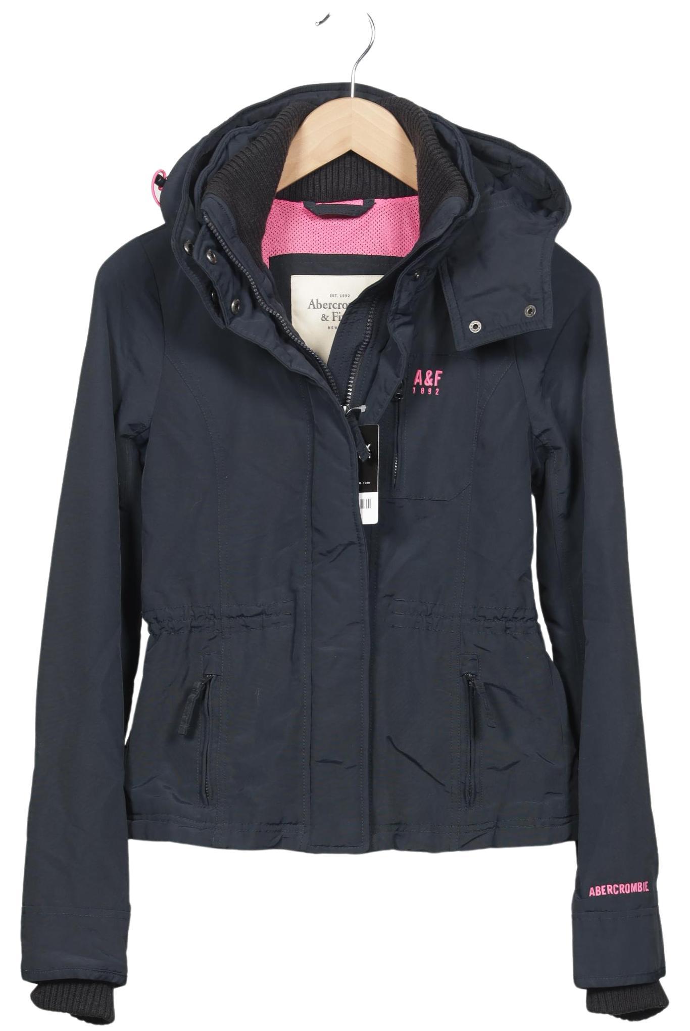 

Abercrombie & Fitch Damen Jacke, marineblau, Gr. 34