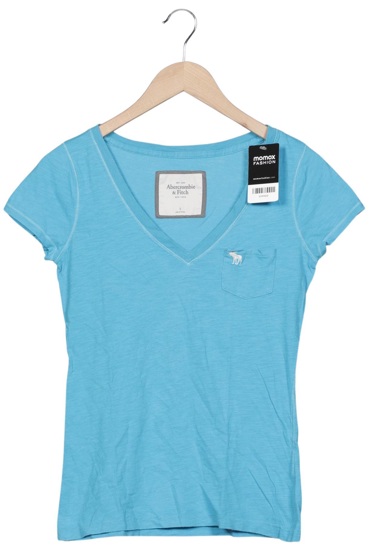 

Abercrombie & Fitch Damen T-Shirt, hellblau, Gr. 36