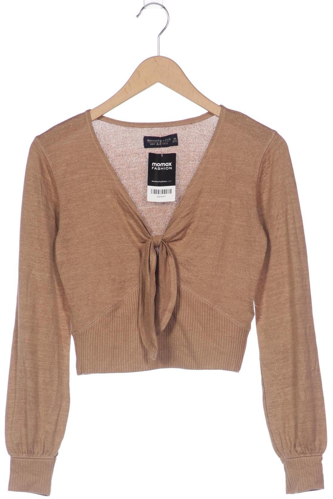 

Abercrombie & Fitch Damen Langarmshirt, braun, Gr. 34