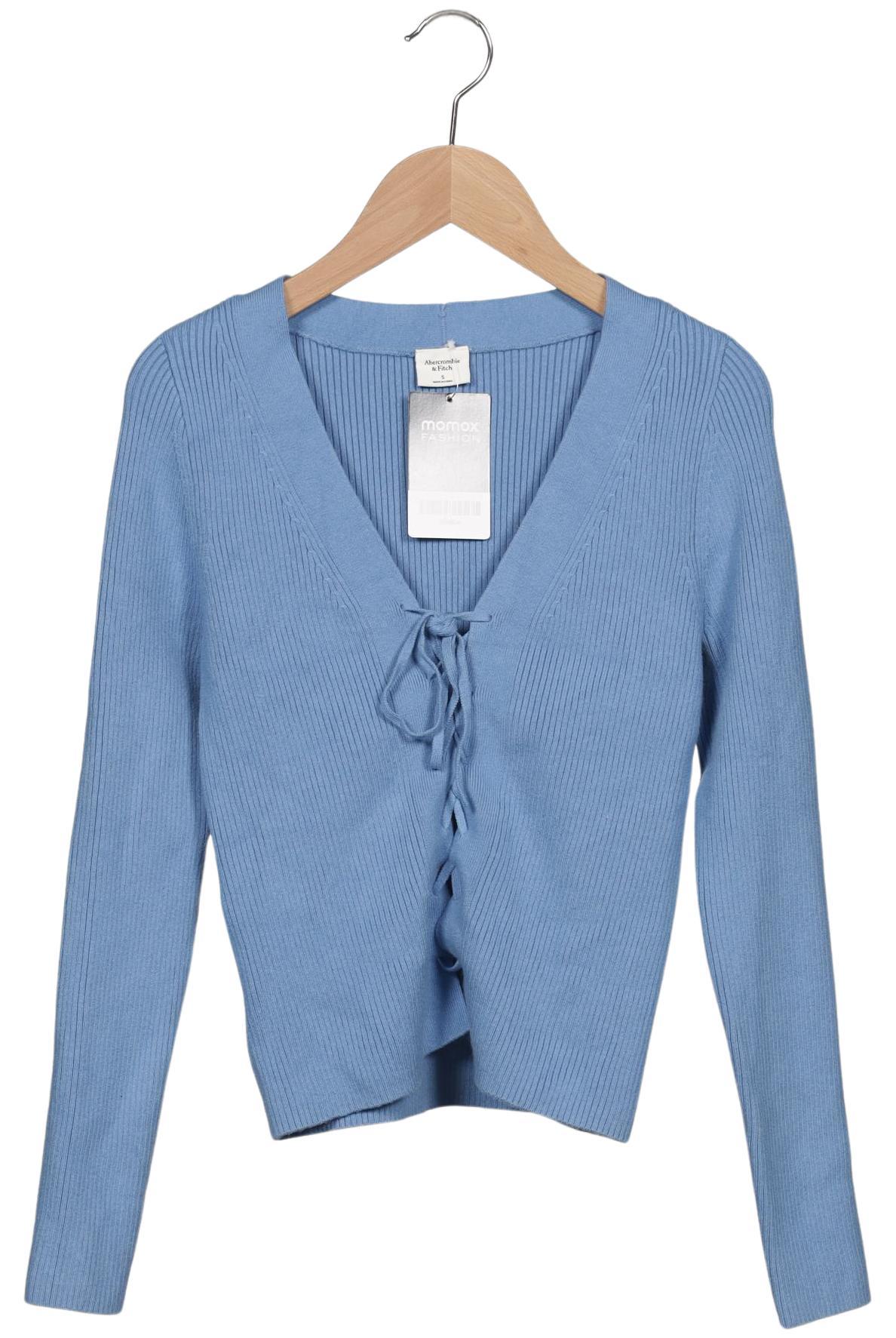 

Abercrombie & Fitch Damen Strickjacke, hellblau, Gr. 36