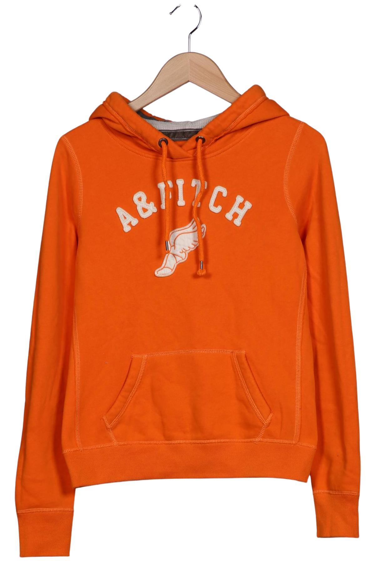 

Abercrombie & Fitch Damen Kapuzenpullover, orange, Gr. 38
