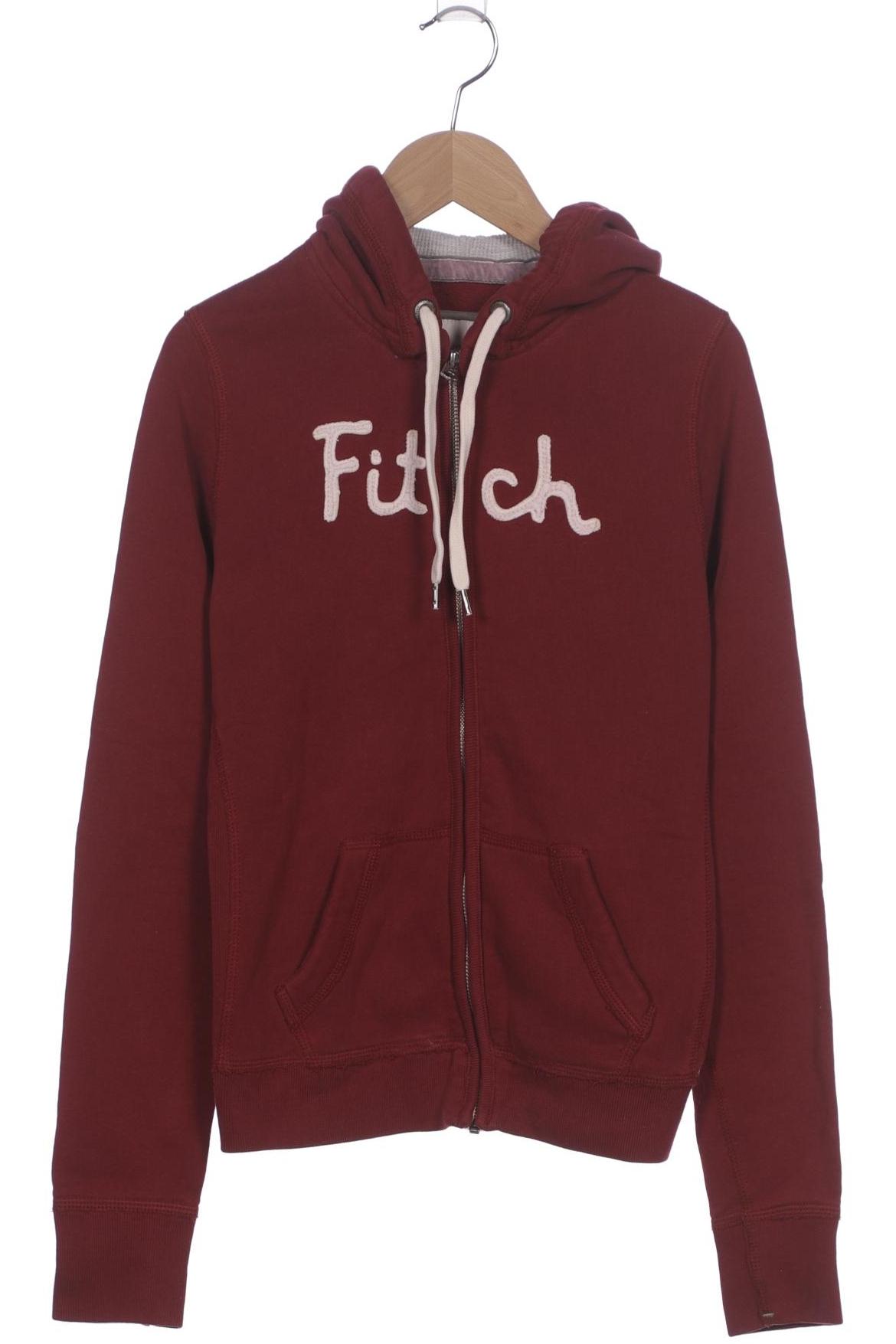 

Abercrombie & Fitch Damen Kapuzenpullover, bordeaux, Gr. 38