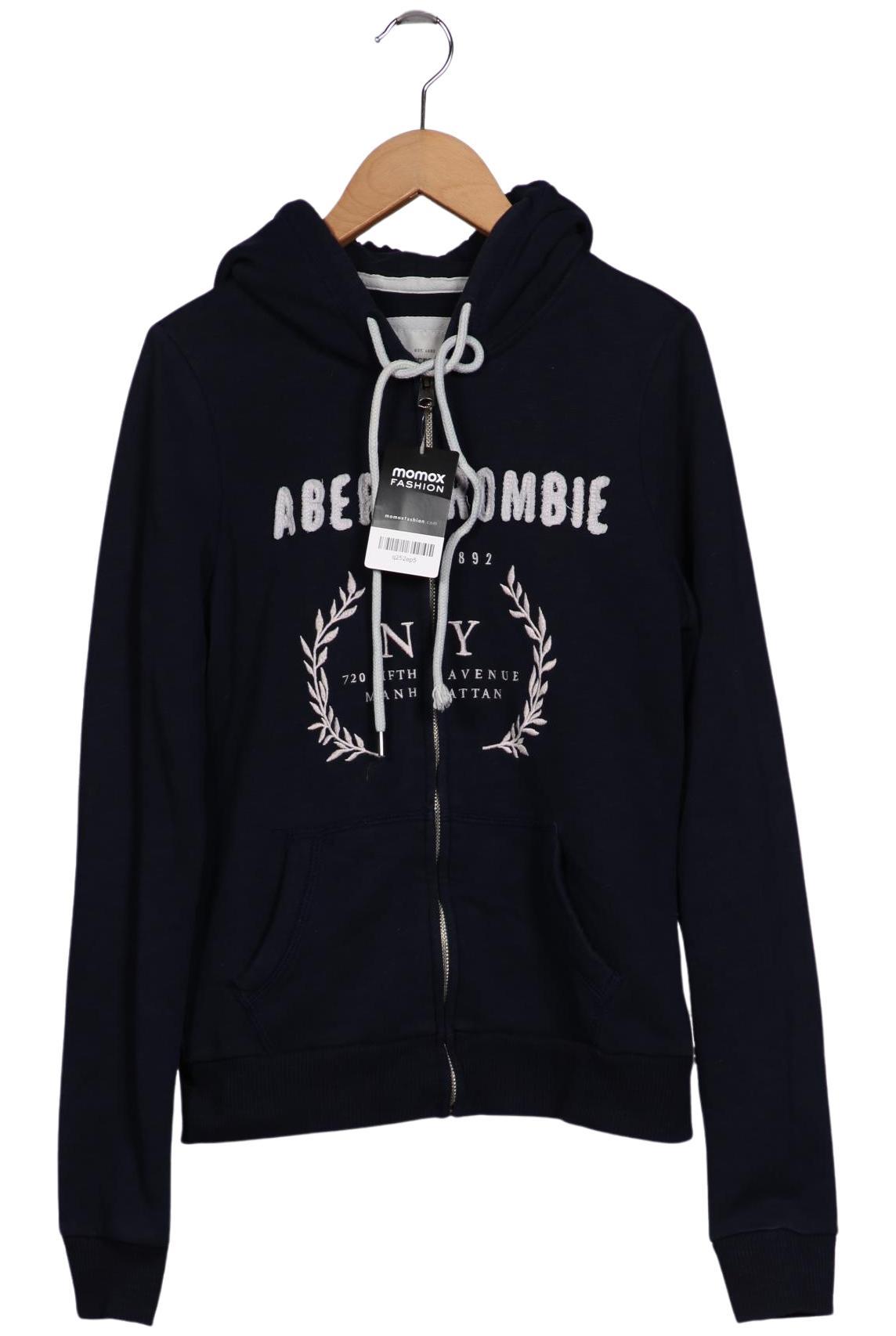 

Abercrombie & Fitch Damen Kapuzenpullover, marineblau, Gr. 36