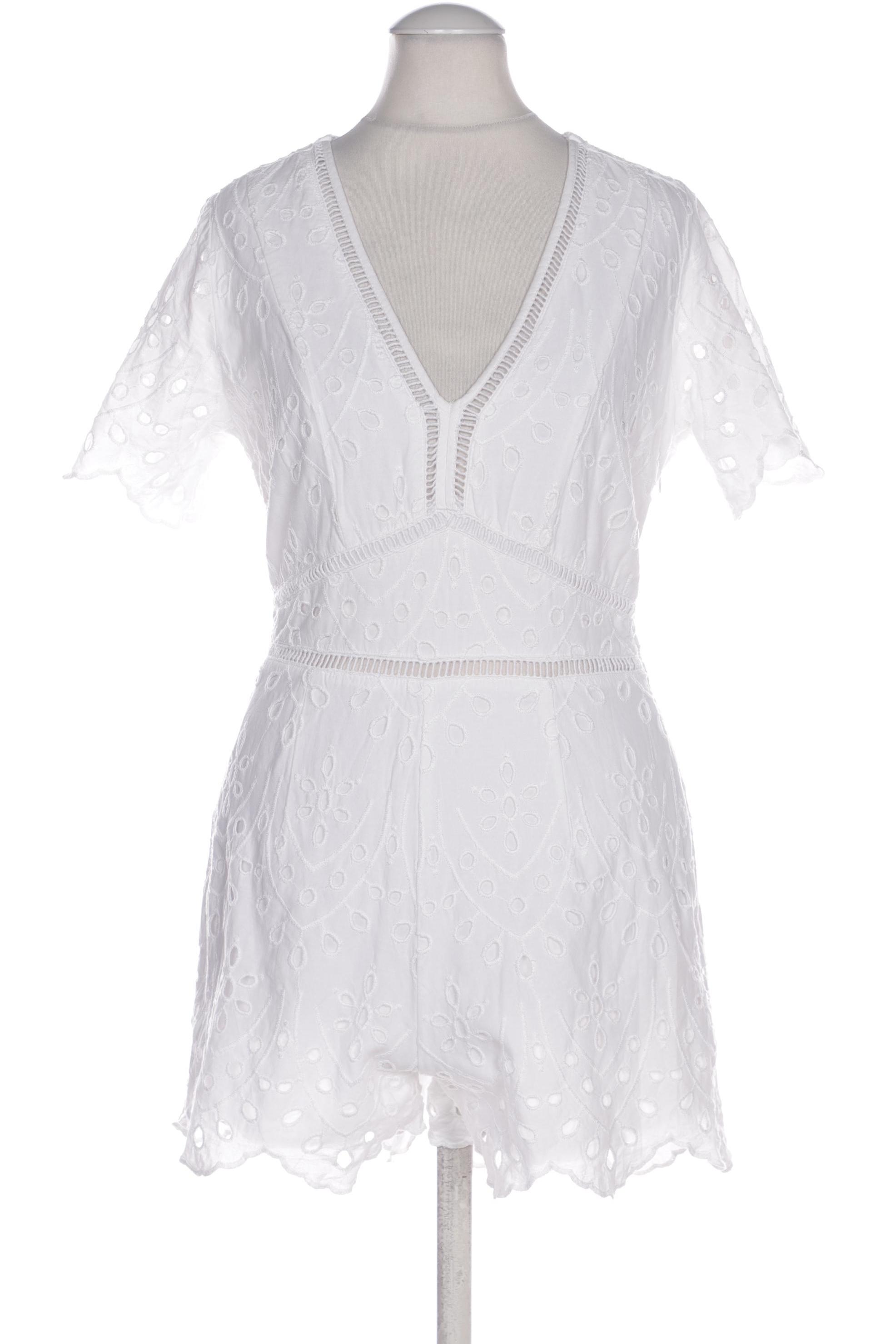 

Abercrombie & Fitch Damen Jumpsuit/Overall, weiß, Gr. 34