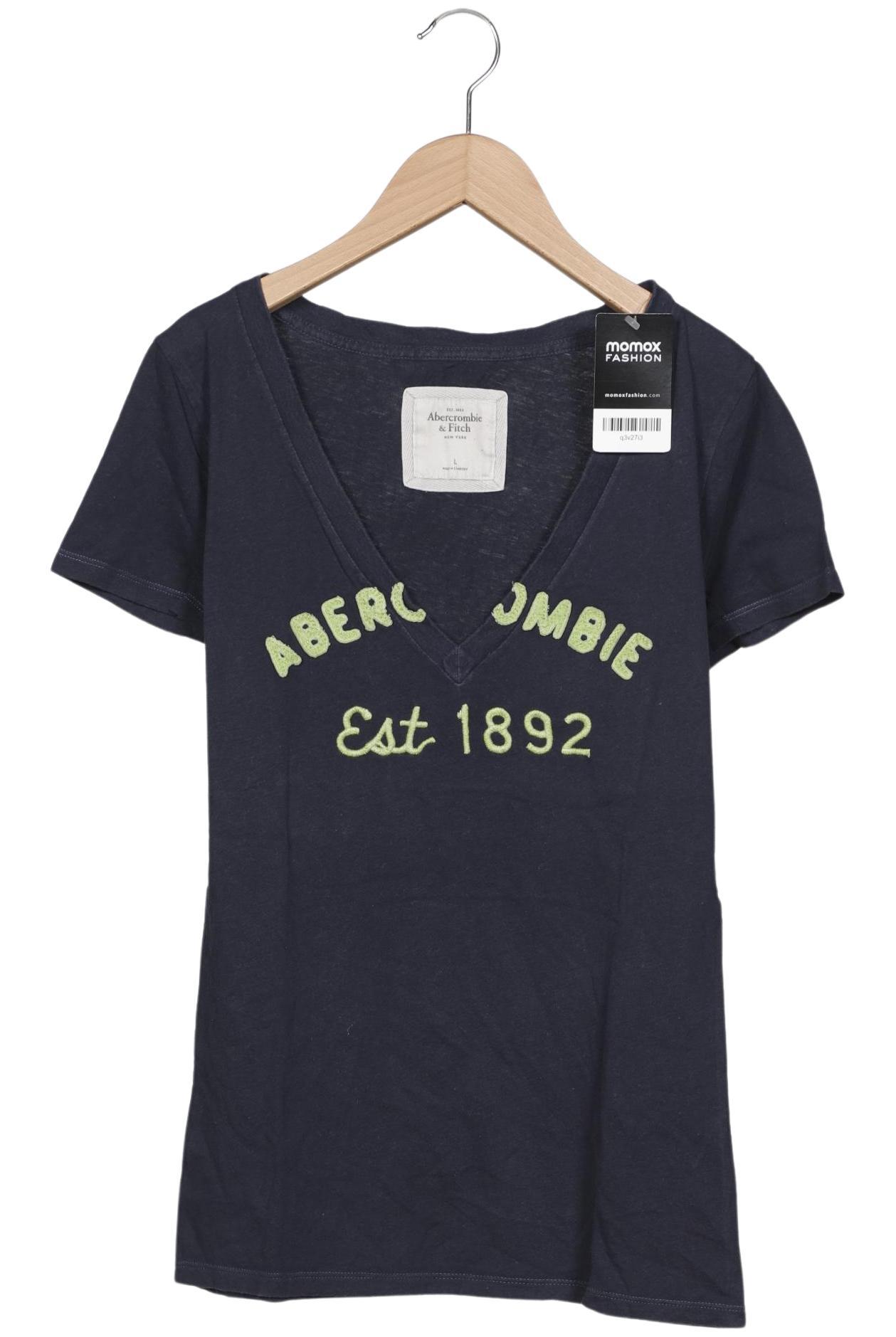 

Abercrombie & Fitch Damen T-Shirt, marineblau, Gr. 42