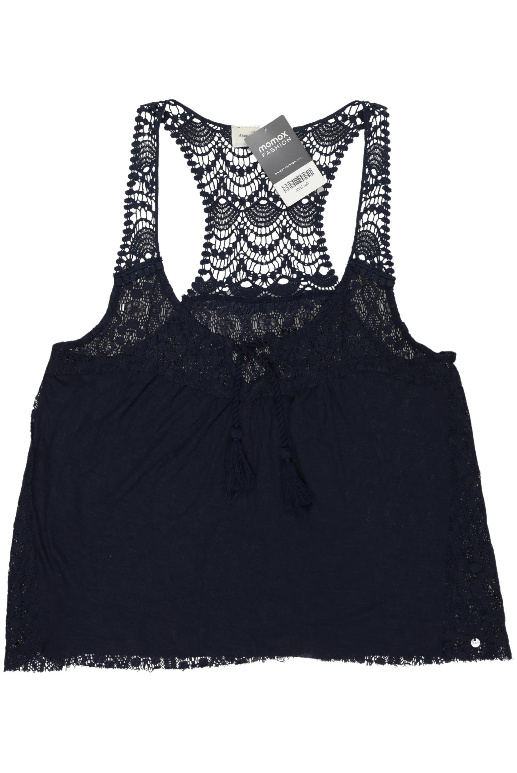 

Abercrombie & Fitch Damen Top, marineblau, Gr. 38