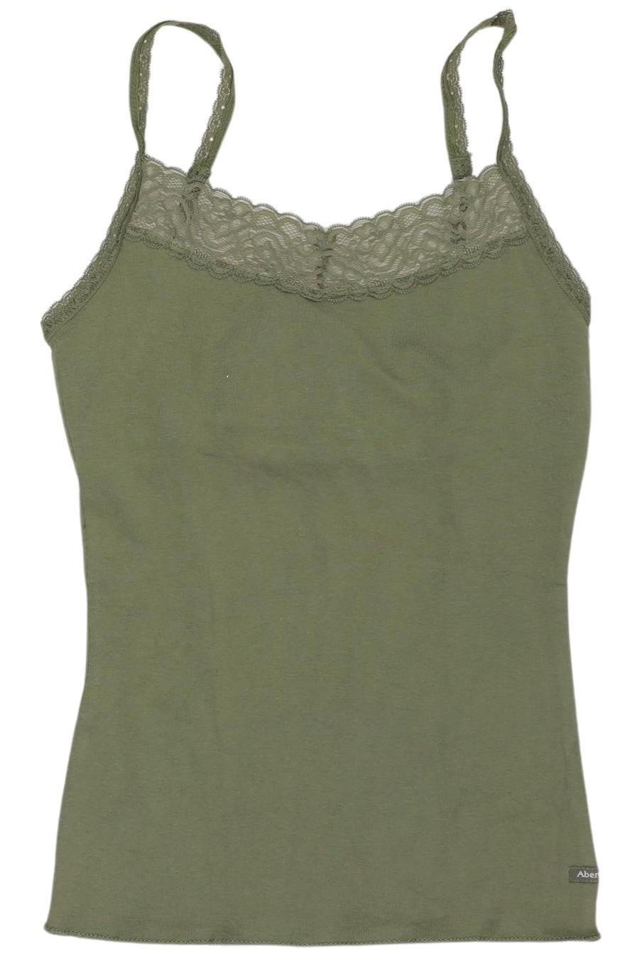 

Abercrombie & Fitch Damen Top, grün, Gr. 38