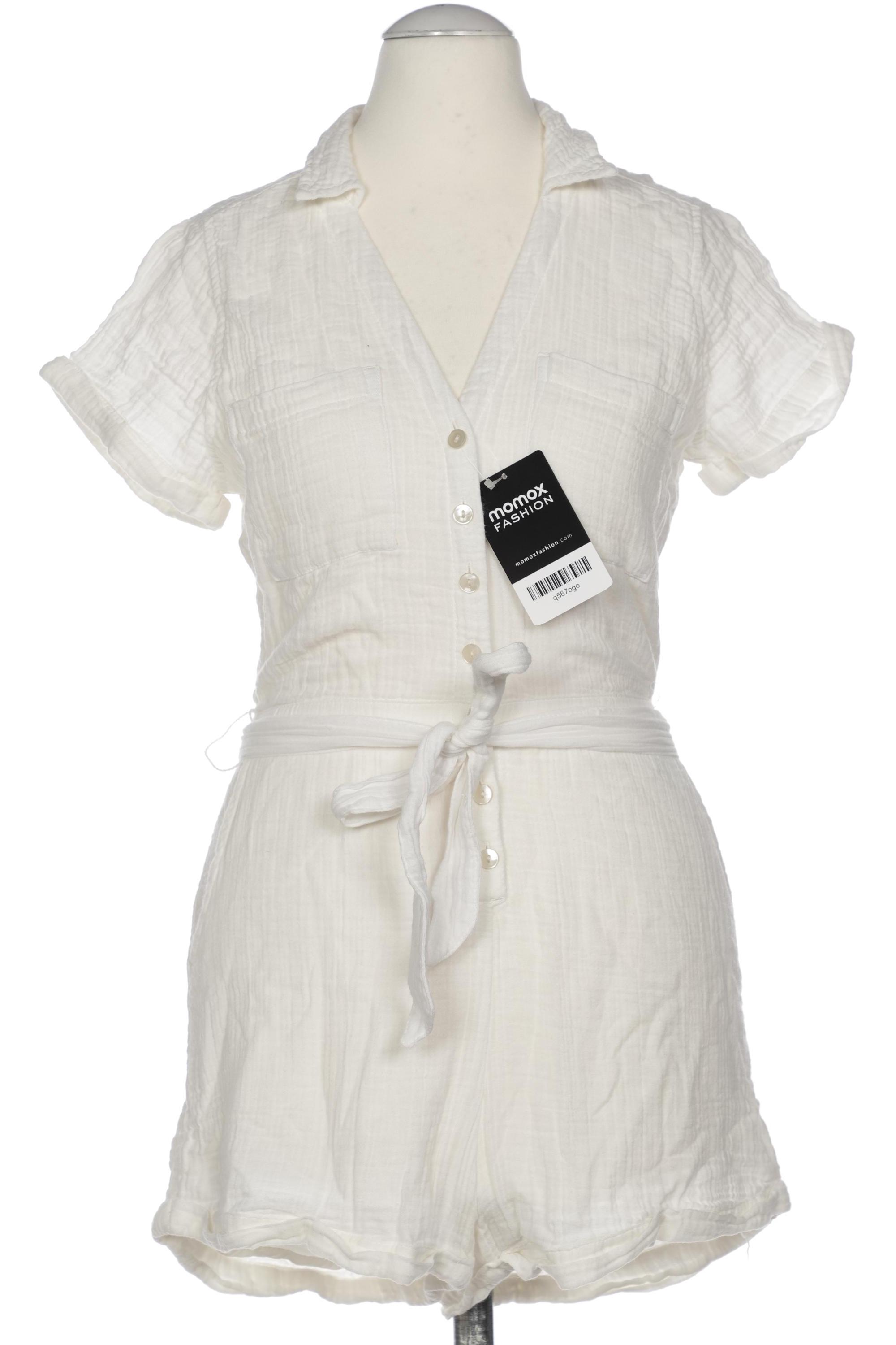 

Abercrombie & Fitch Damen Jumpsuit/Overall, weiß, Gr. 32