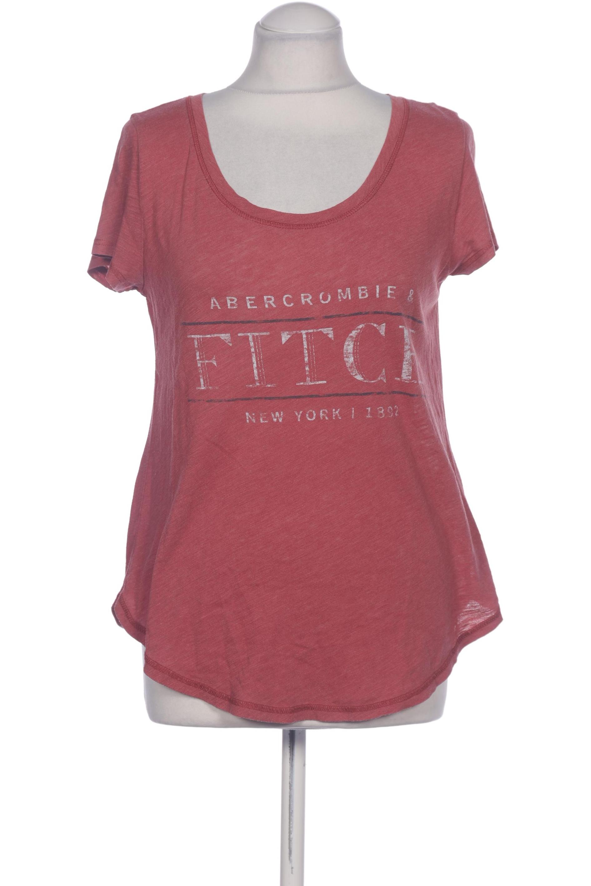 

Abercrombie & Fitch Damen T-Shirt, bordeaux, Gr. 36