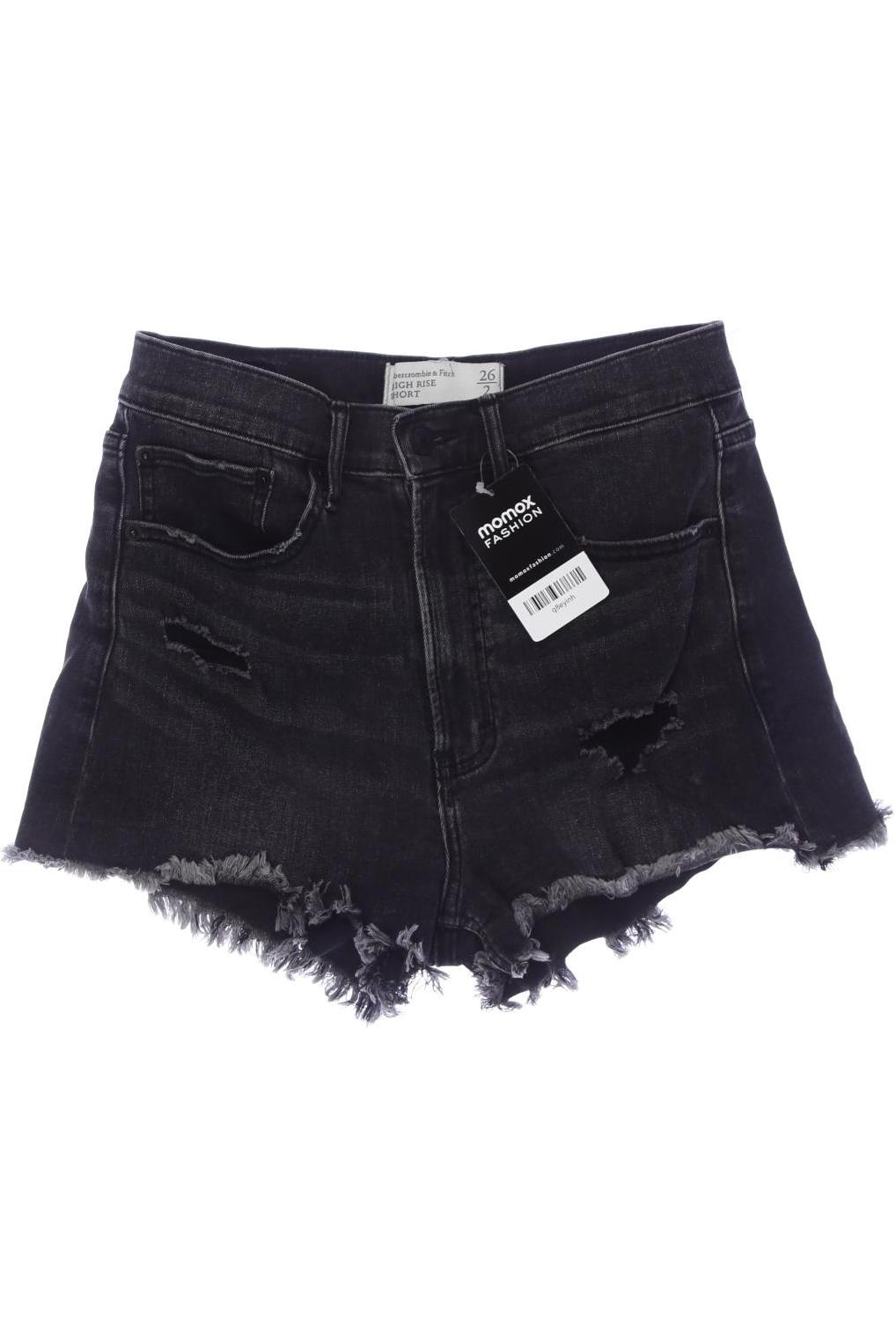 

Abercrombie & Fitch Damen Shorts, grau, Gr. 26