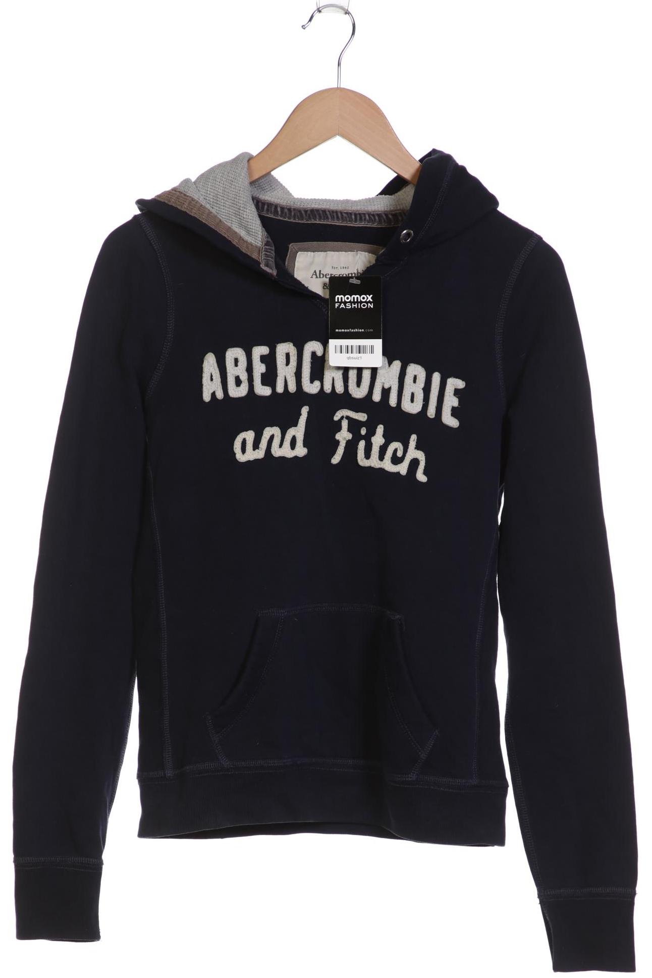 

Abercrombie & Fitch Damen Kapuzenpullover, marineblau, Gr. 38