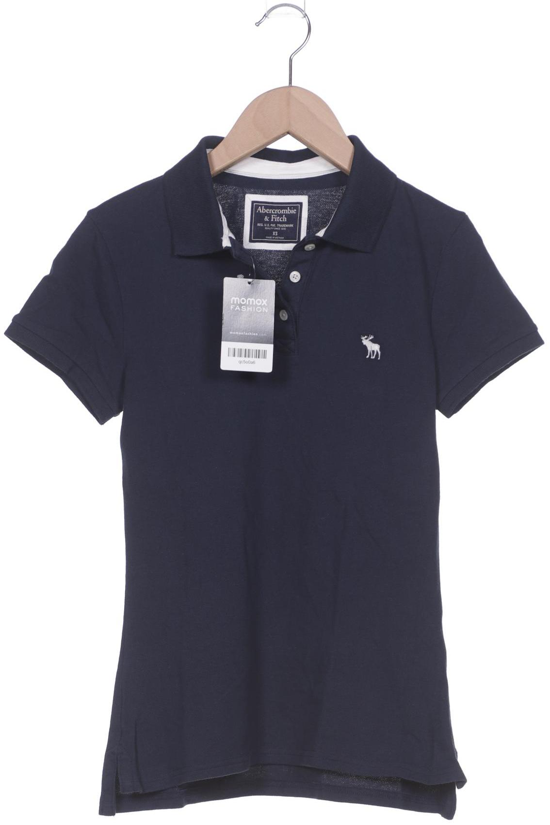 

Abercrombie & Fitch Damen Poloshirt, marineblau, Gr. 34