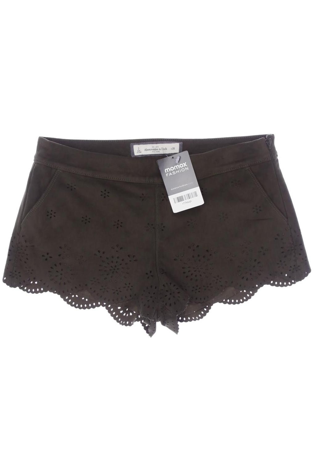 

Abercrombie & Fitch Damen Shorts, braun, Gr. 26