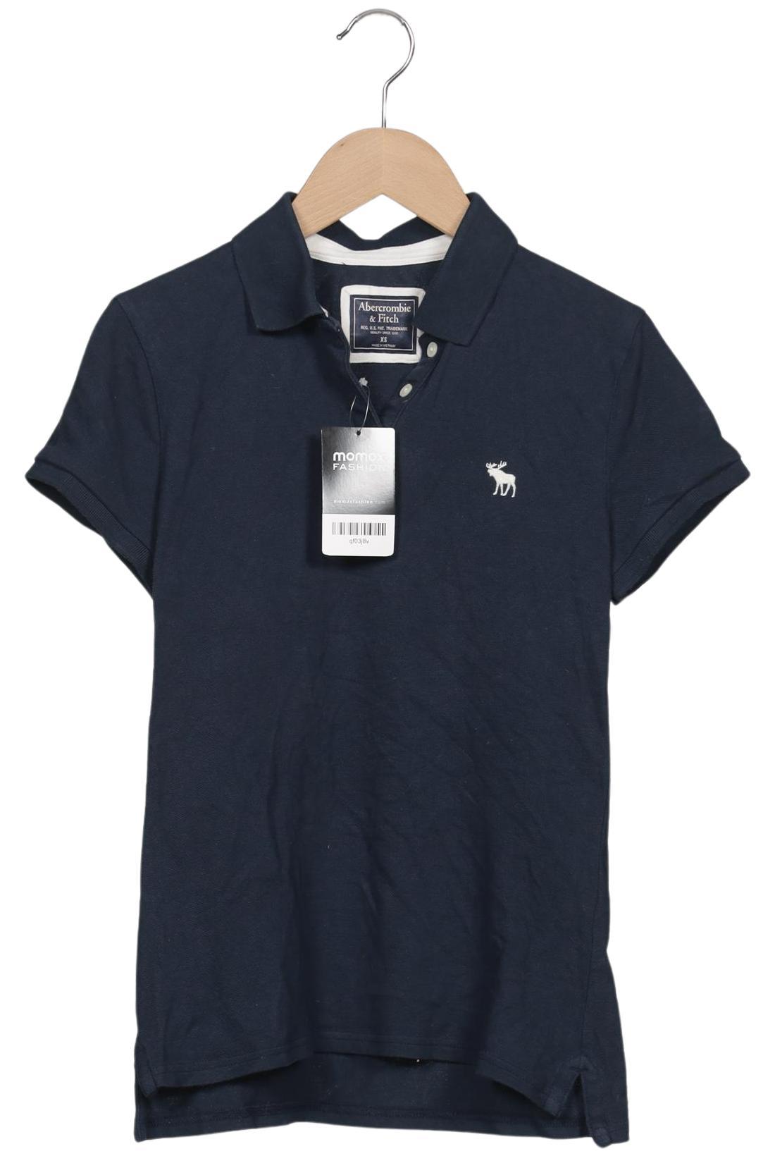 

Abercrombie & Fitch Damen Poloshirt, marineblau, Gr. 34