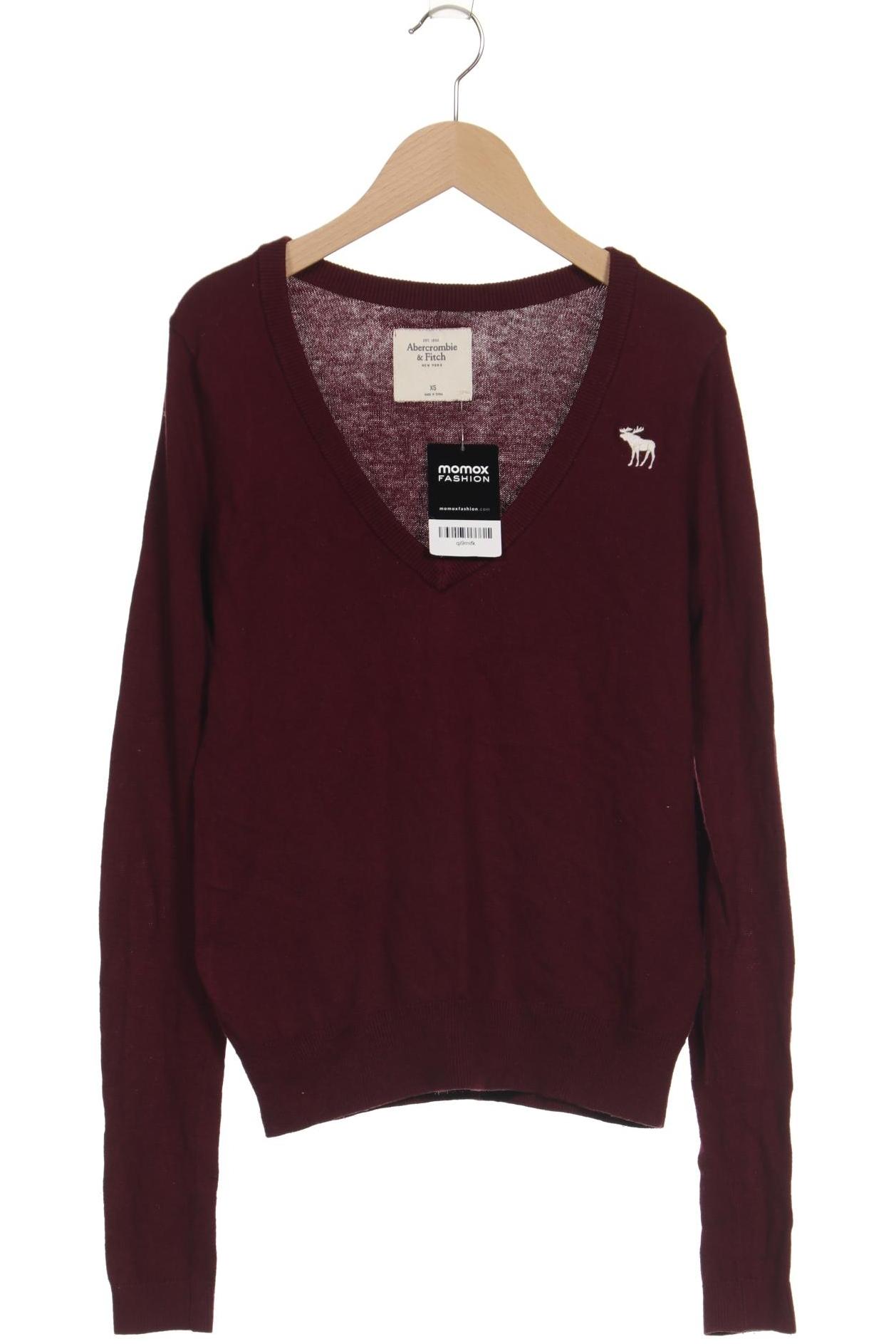 

Abercrombie & Fitch Damen Pullover, bordeaux, Gr. 34
