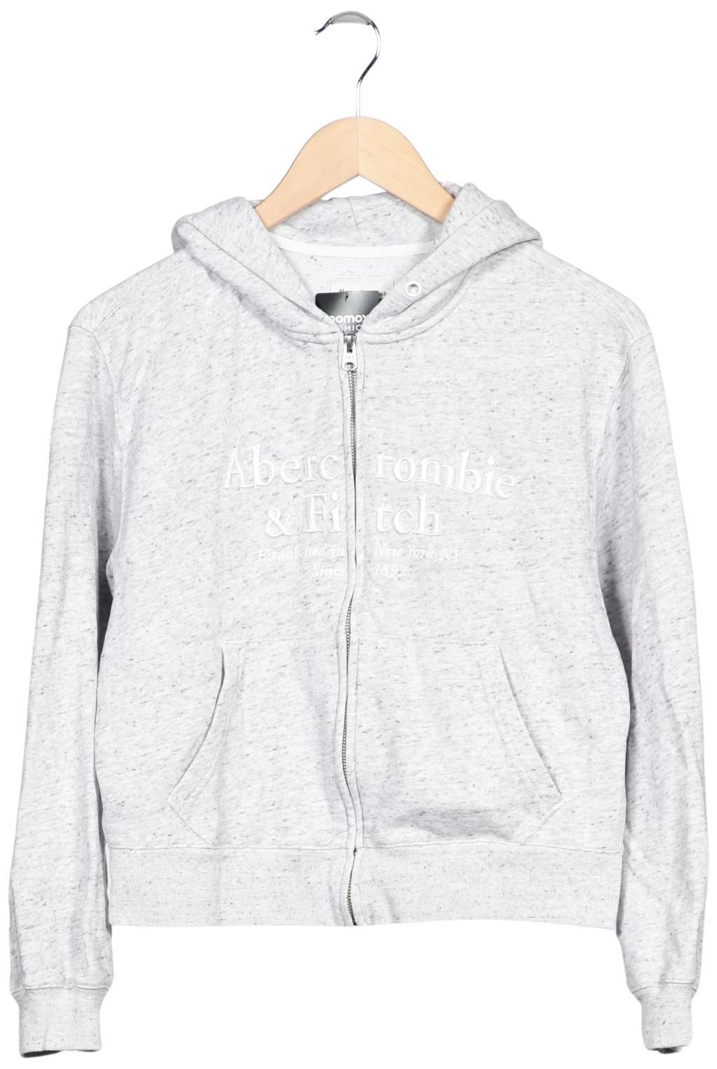 

Abercrombie & Fitch Damen Kapuzenpullover, grau, Gr. 36