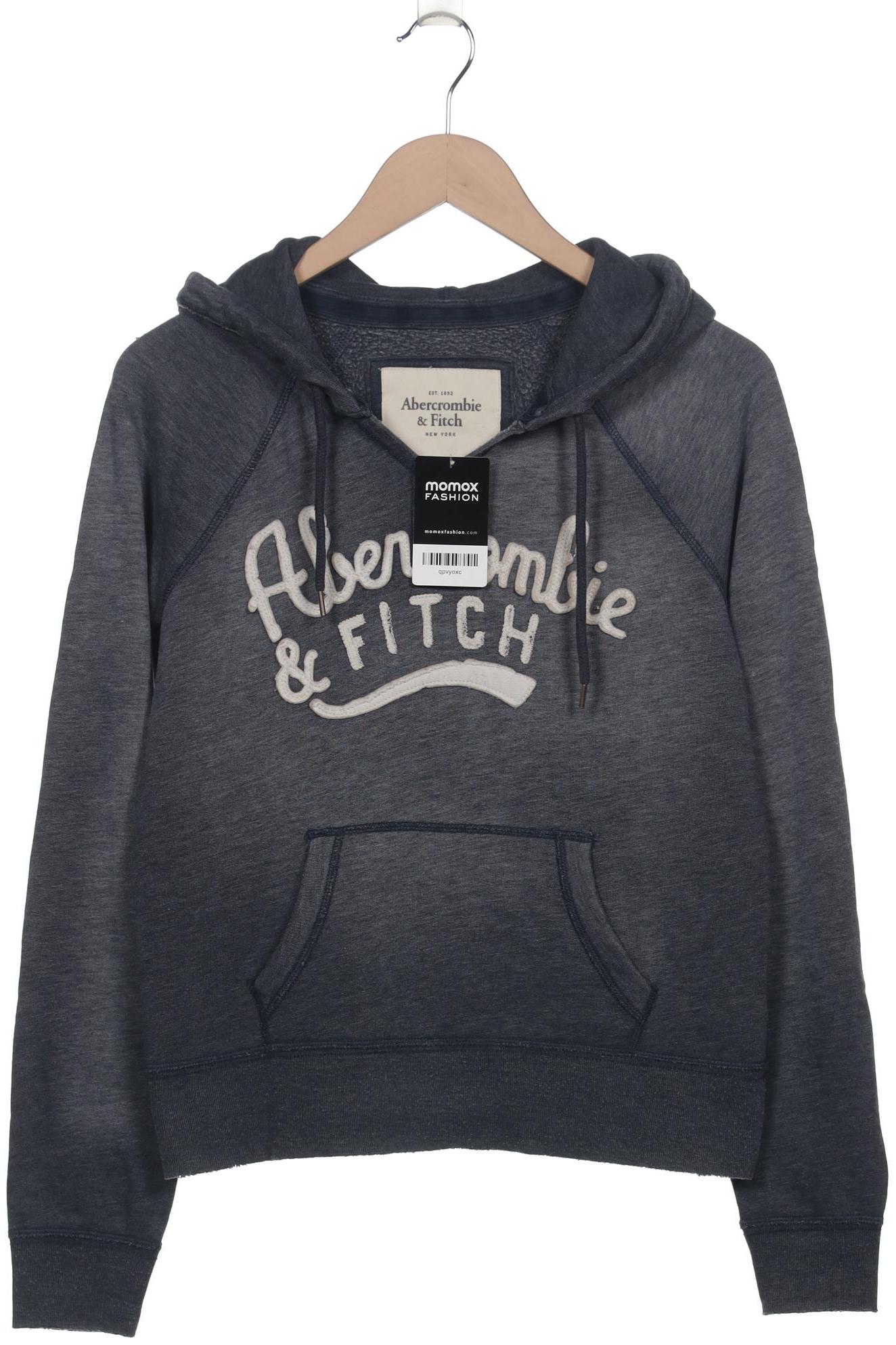 

Abercrombie & Fitch Damen Kapuzenpullover, blau, Gr. 42