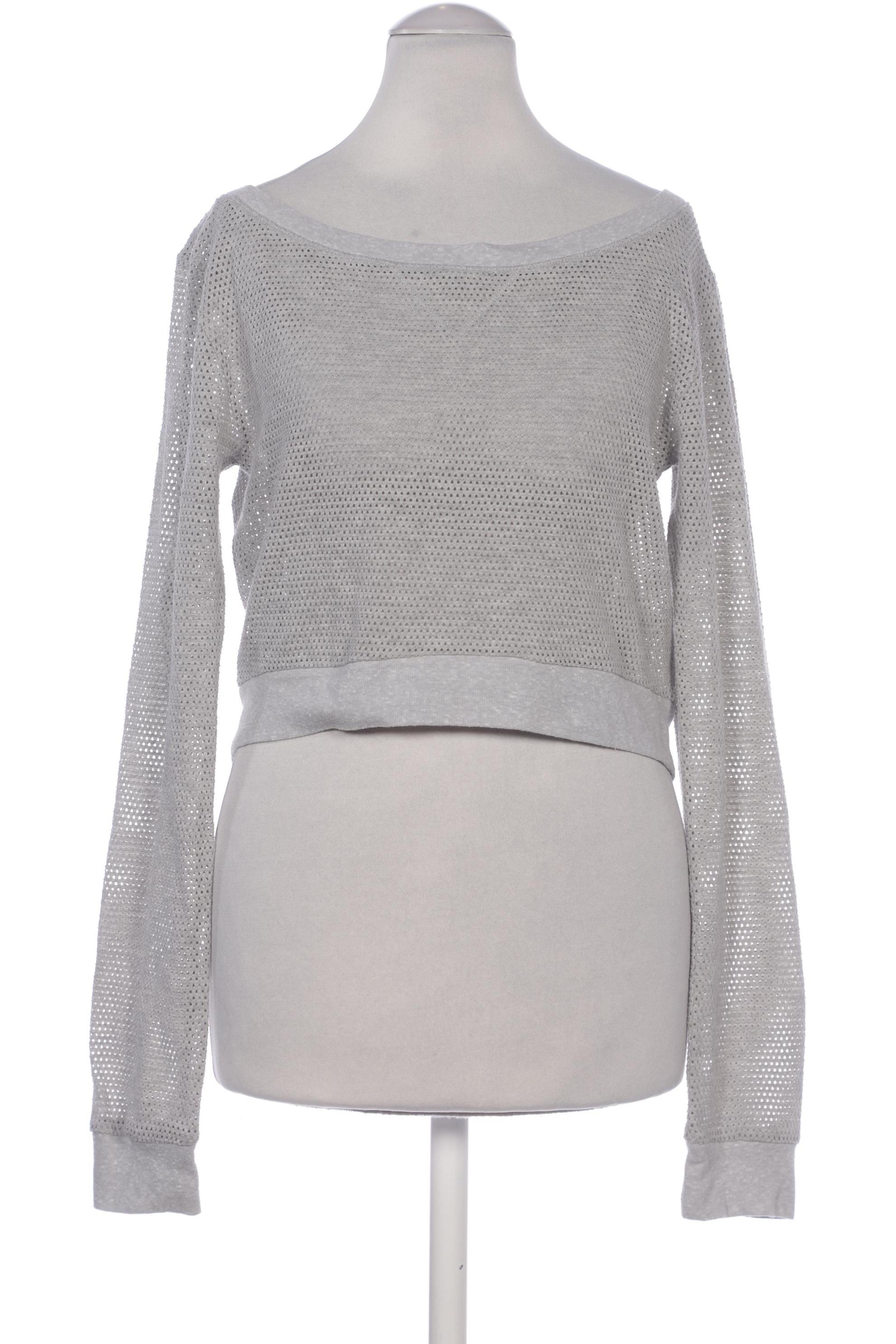 

Abercrombie & Fitch Damen Langarmshirt, grau, Gr. 34