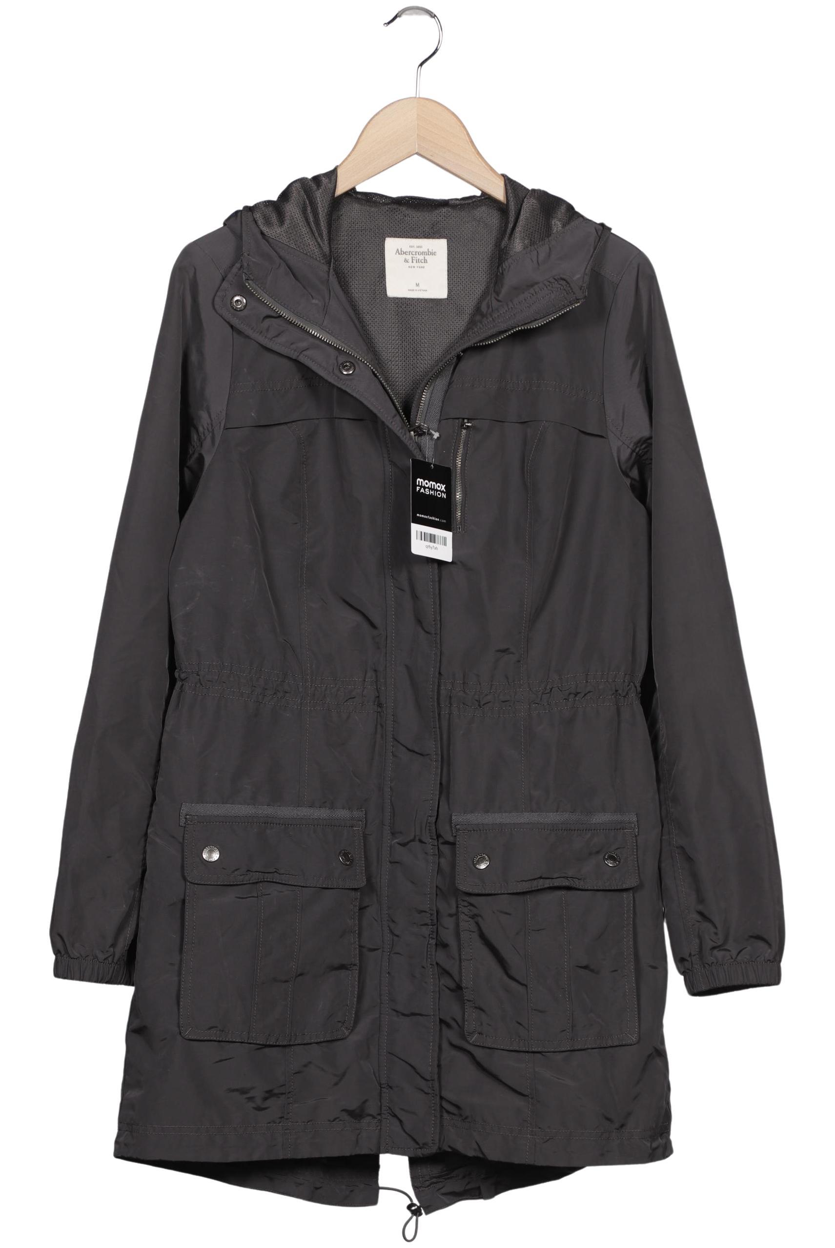 

Abercrombie & Fitch Damen Jacke, grau, Gr. 38