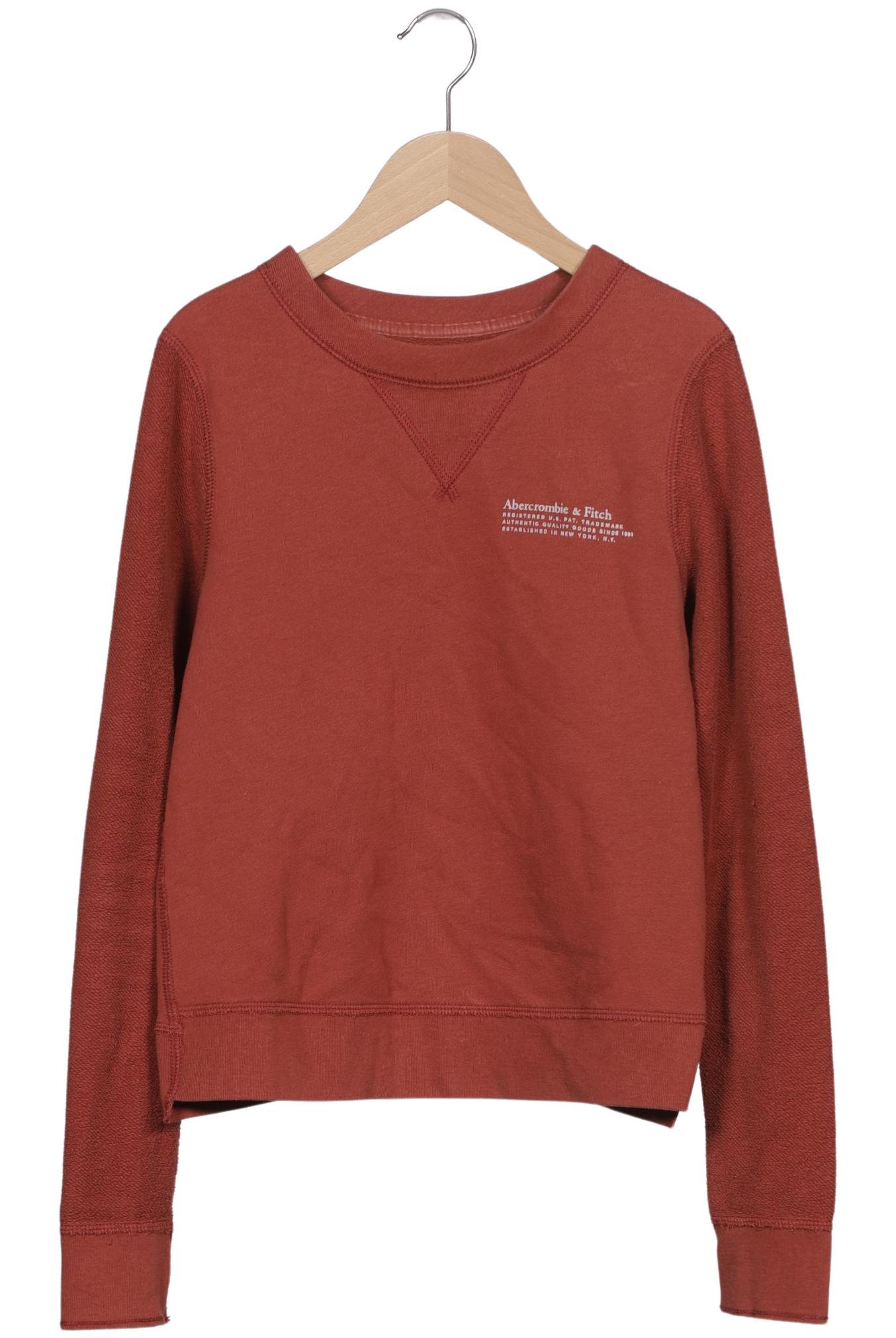 

Abercrombie & Fitch Damen Sweatshirt, rot, Gr. 34