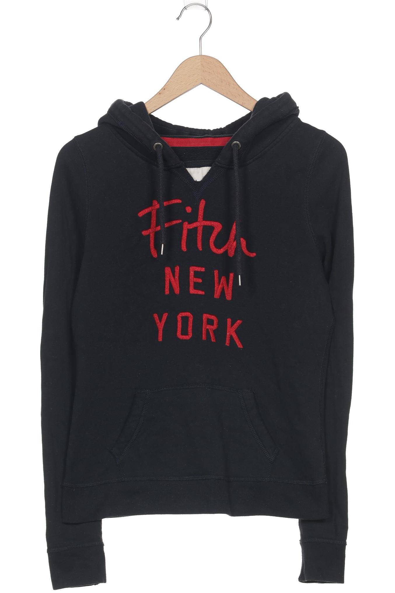 

Abercrombie & Fitch Damen Kapuzenpullover, schwarz, Gr. 38