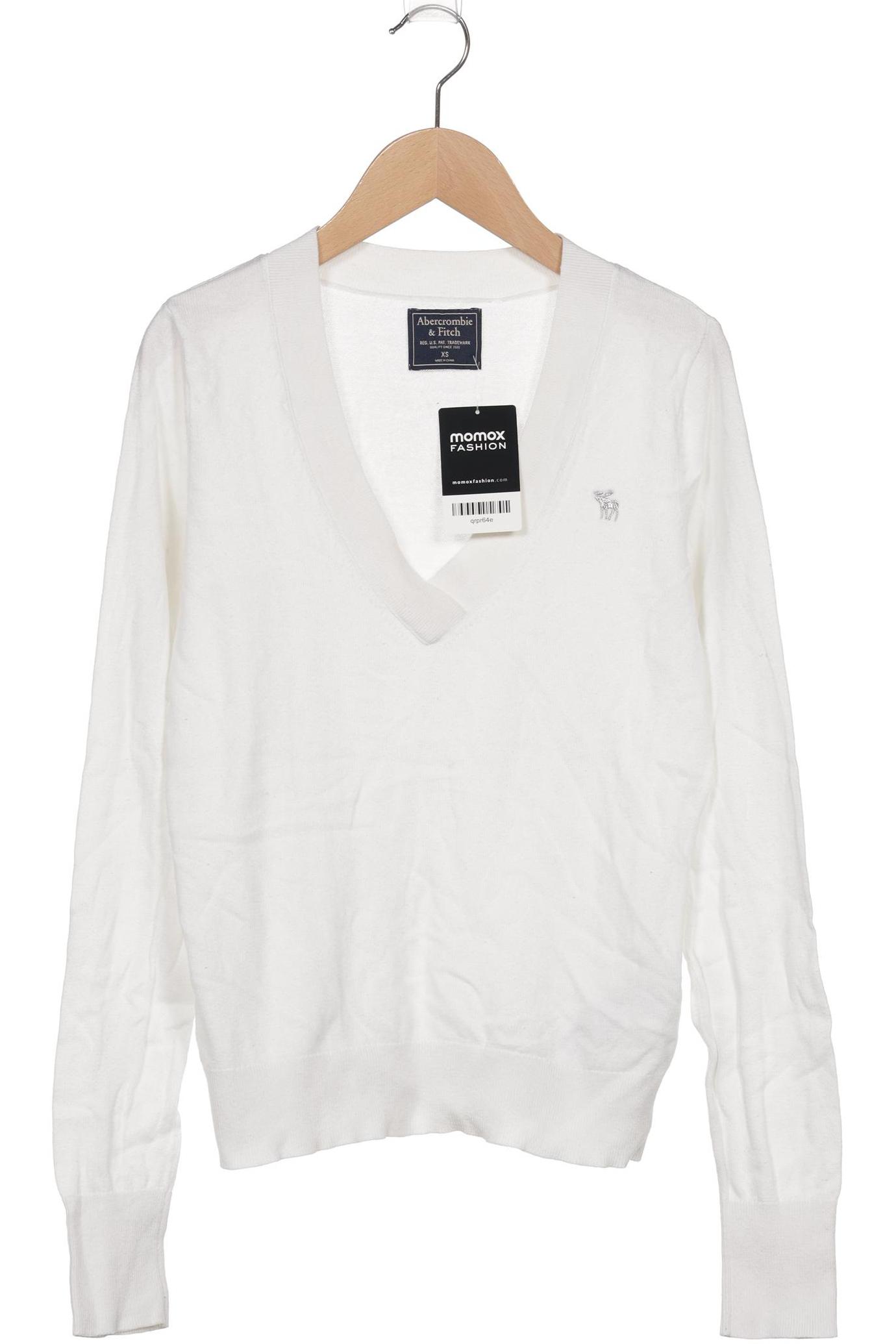 

Abercrombie & Fitch Damen Pullover, weiß, Gr. 34
