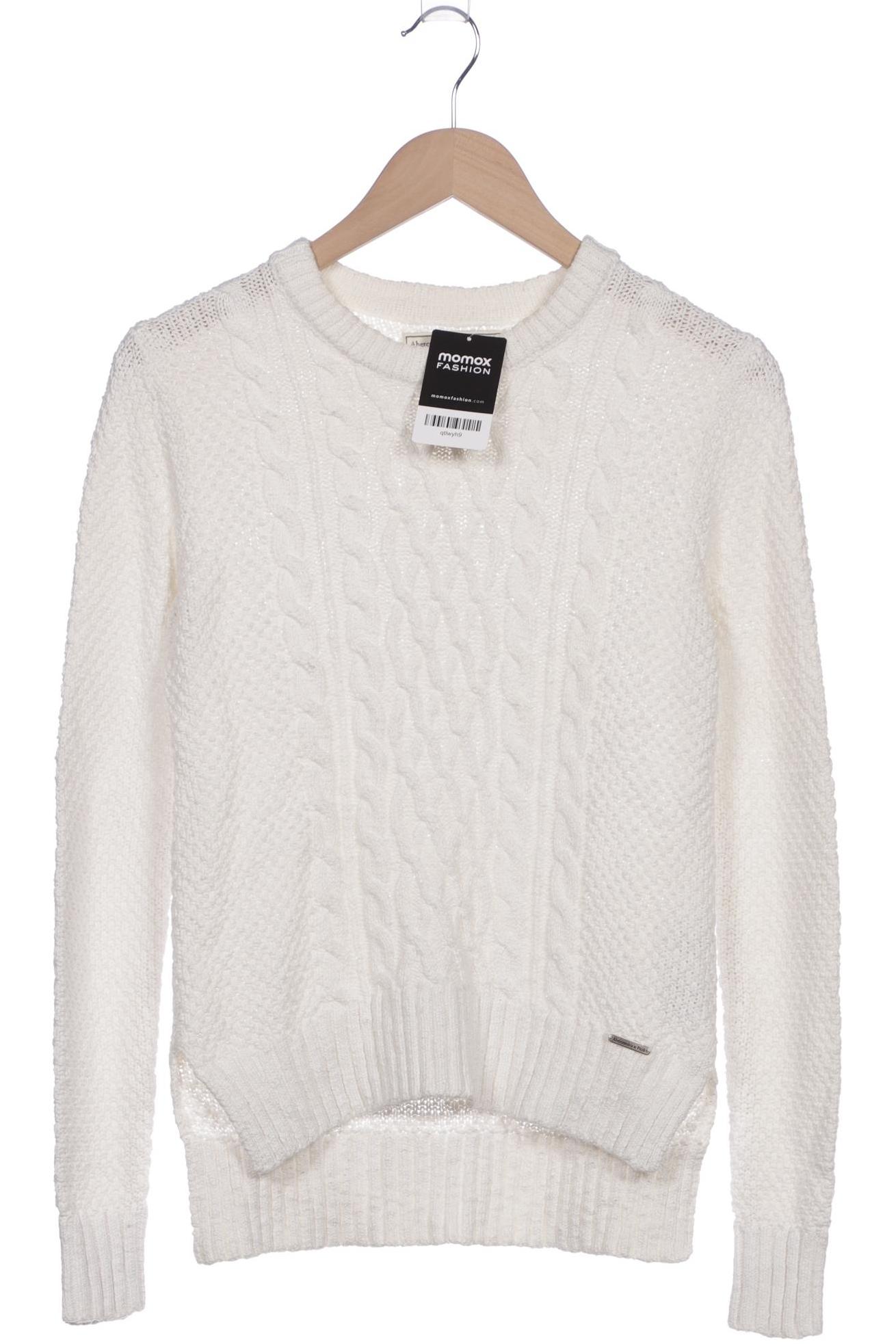 

Abercrombie & Fitch Damen Pullover, weiß, Gr. 34